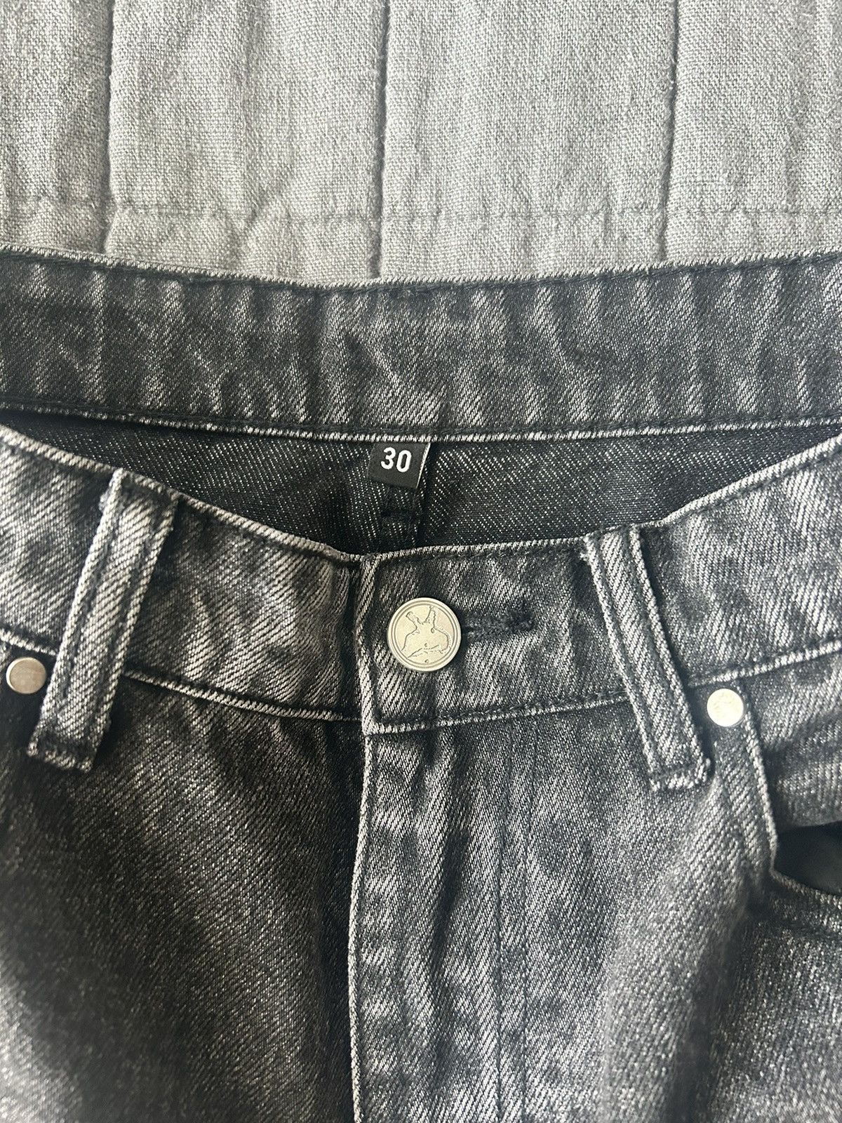 basketcase gallery Basketcase gallery vintage black wash LAX Baggy jeans Size US 30 / EU 46 - 3 Thumbnail