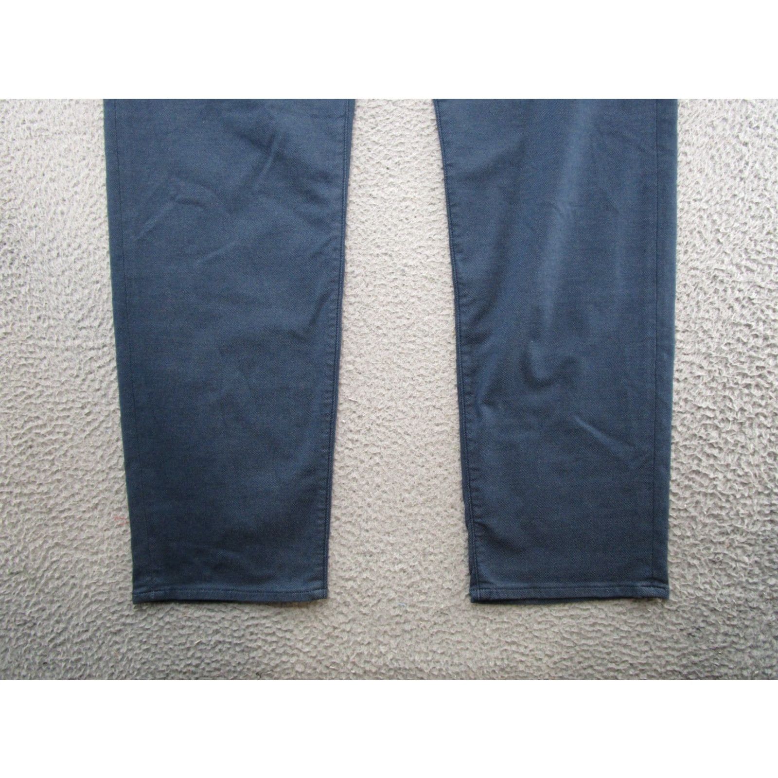 Vintage 34 Heritage Mens Dress Pants Blue Mid-Rise Straight Fit 42x34 Size US 42 / EU 58 - 2 Thumbnail