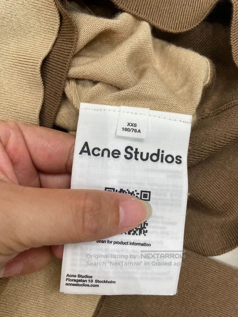 Acne Studios Acne Studios Khaki Knit Cardigan Size XXS / US 00 / IT 34 - 6 Thumbnail