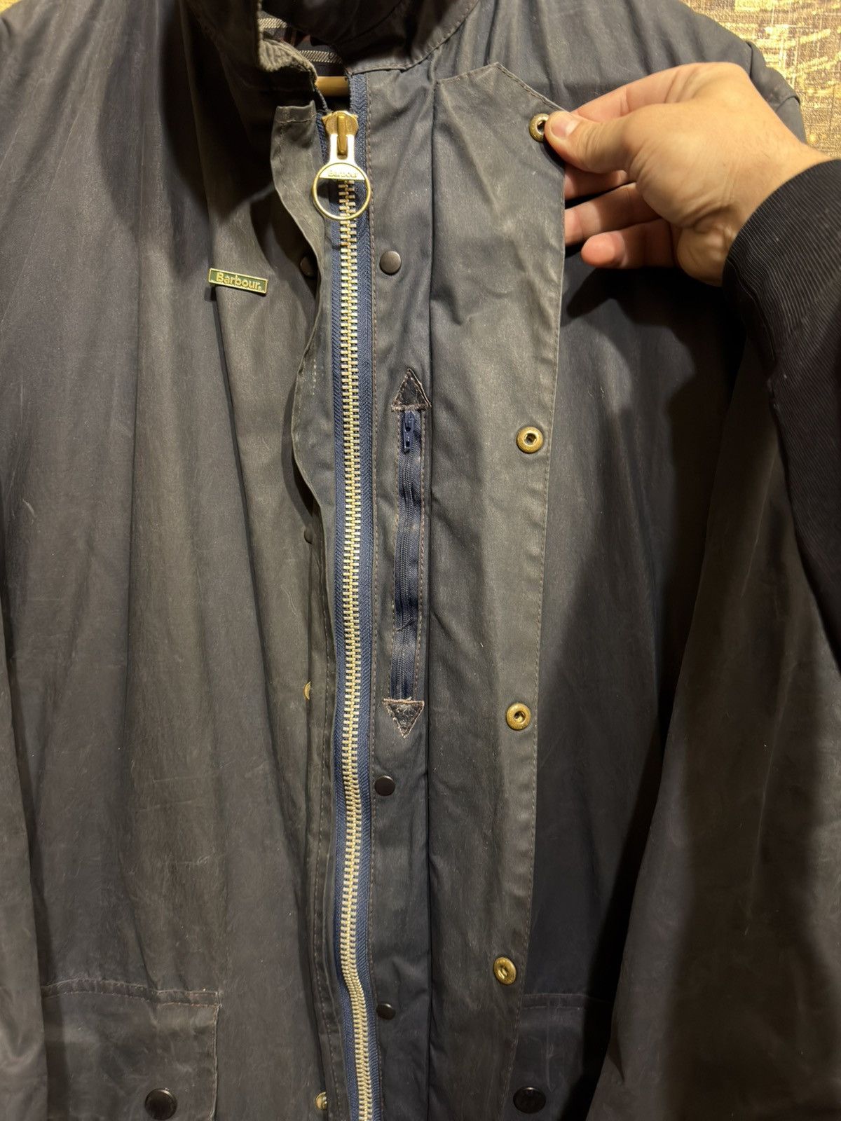 Barbour Barbour Border Vintage Waxed Jacket coat Made in England Size US XXL / EU 58 / 5 - 15 Thumbnail