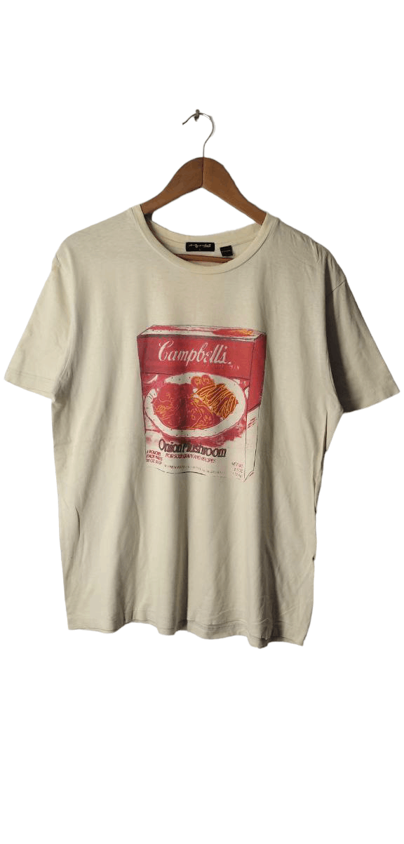 Andy Warhol VINTAGE ANDY WARHOL SOUP CAMPBELL POP ART TEE Size US L / EU 52-54 / 3 - 1 Thumbnail