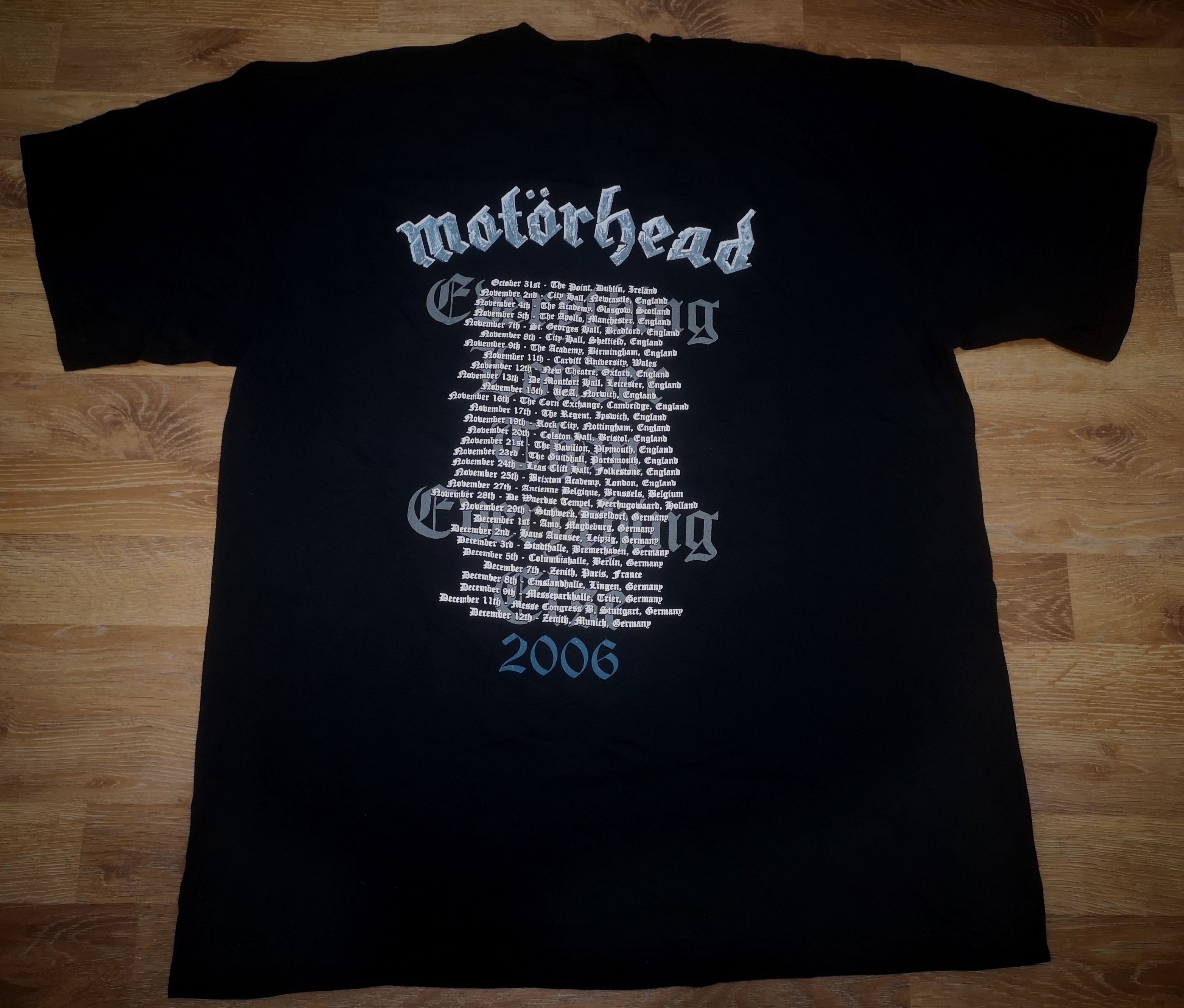 Band Tees × Vintage Vintage MOTORHEAD Metal Band In Itinere Kiss of Death Shirt Size US XL / EU 56 / 4 - 2 Thumbnail