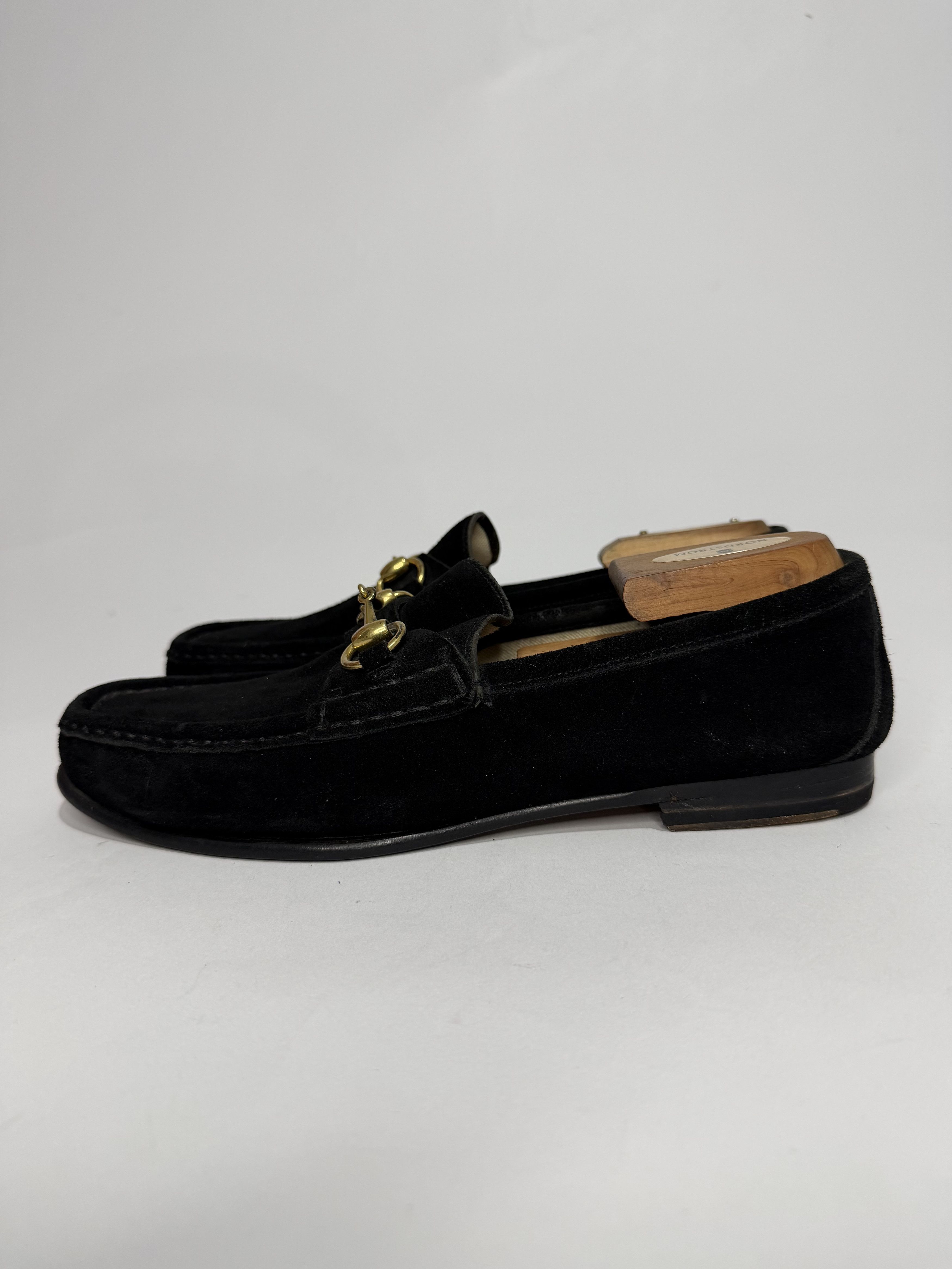 Gucci × Tom Ford Vintage Gucci X Tom Ford Horsebit Black Suede