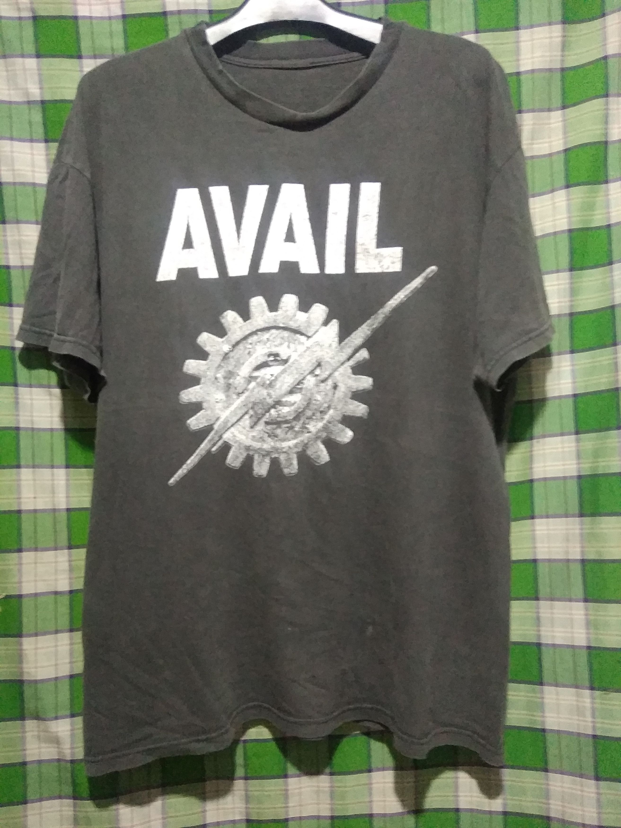 Band Tees Vintage Avail band t shirt faded punk hardcore unsoundrags Size US XL / EU 56 / 4 - 1 Thumbnail