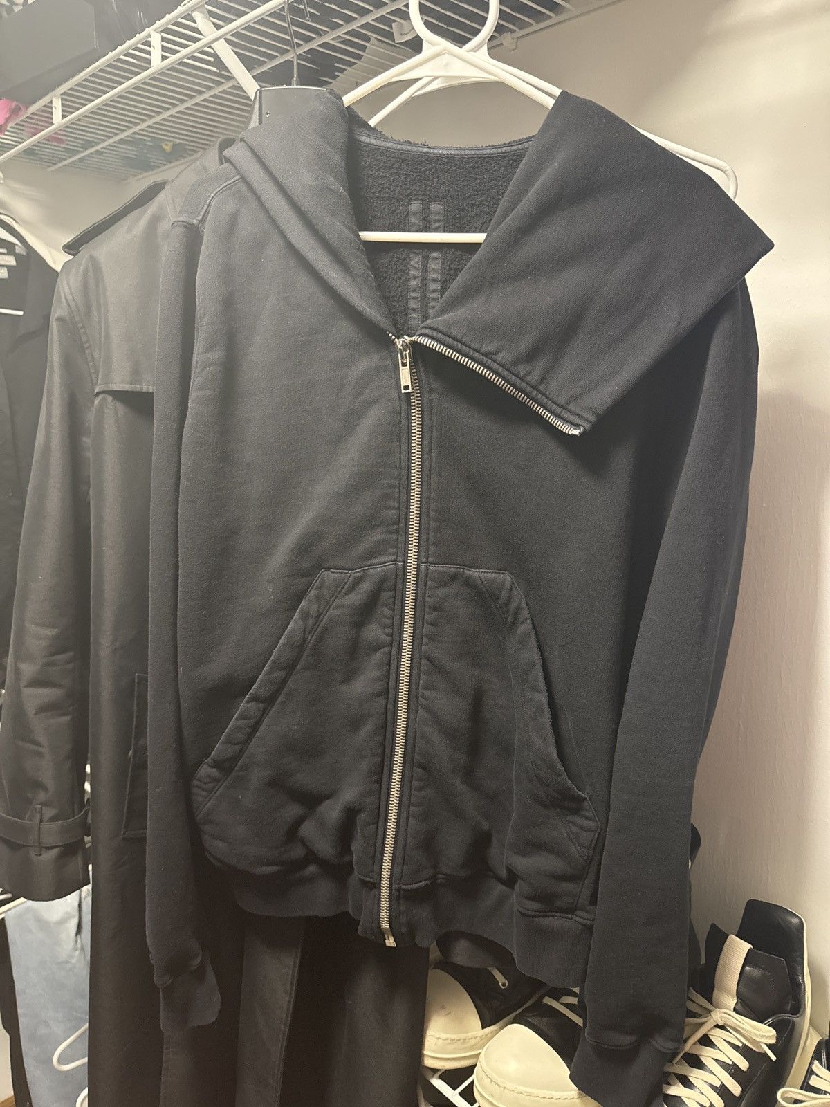 Rick Owens OG Rick Owens mountain hoodie Size US XL / EU 56 / 4 - 2 Thumbnail