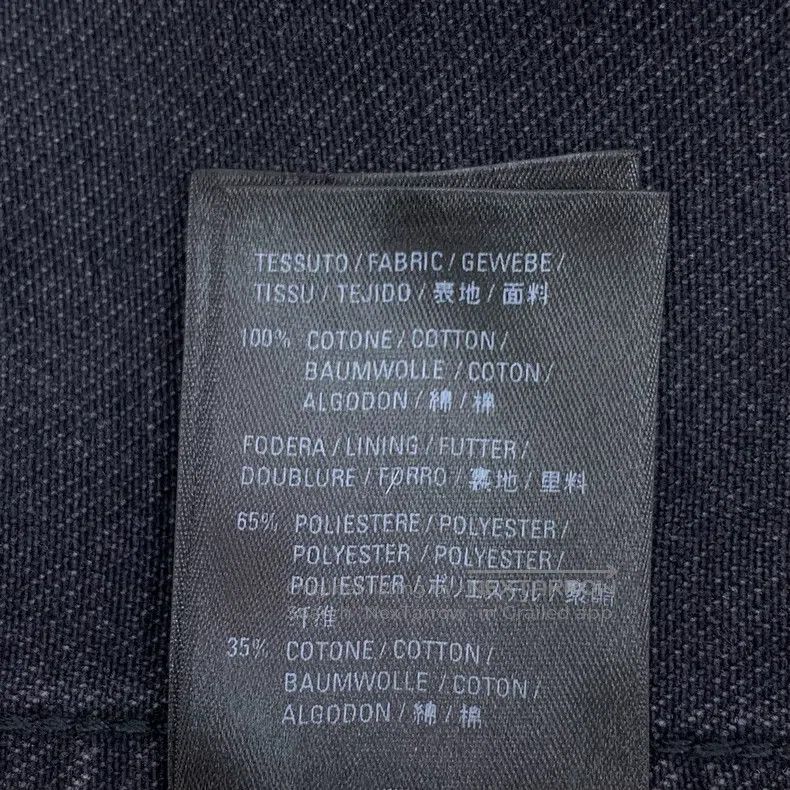 Balenciaga Balenciaga Black Logo Alphabet Embroidered Distressed Cott Size US M / EU 48-50 / 2 - 7 Thumbnail