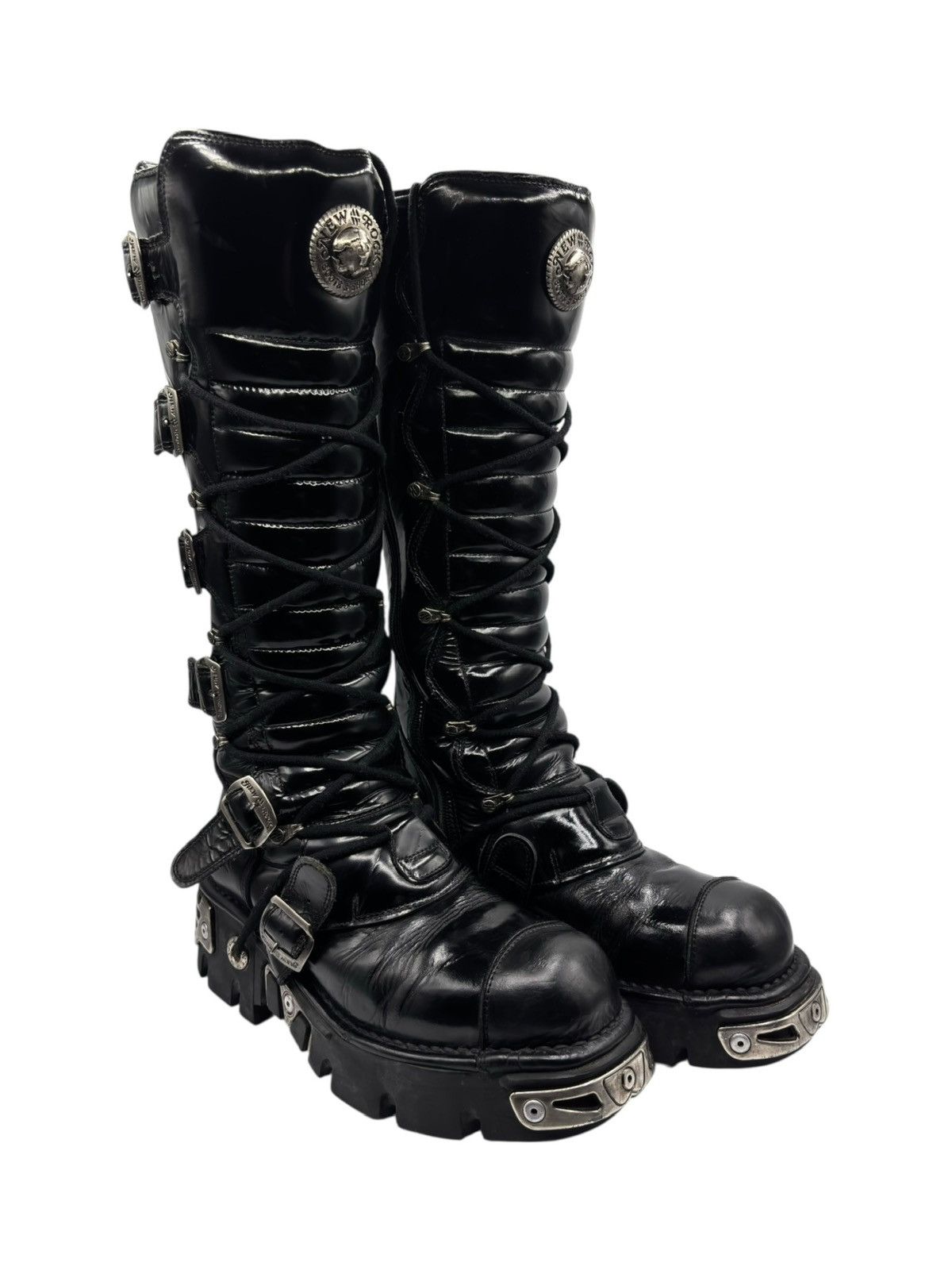 New Rock New Rock Jaded London Scythe Tower Boots | Grailed