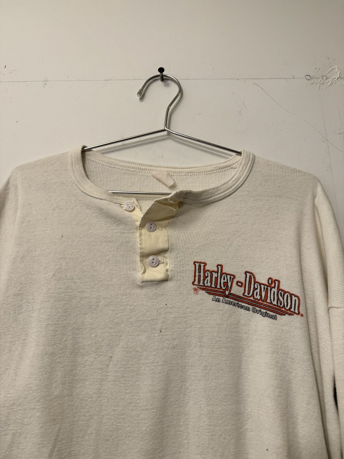 Harley Davidson Thrashed Faded Distressed Harley Shirt ERD Grunge WCC Chrome Size US XXL / EU 58 / 5 - 13 Thumbnail