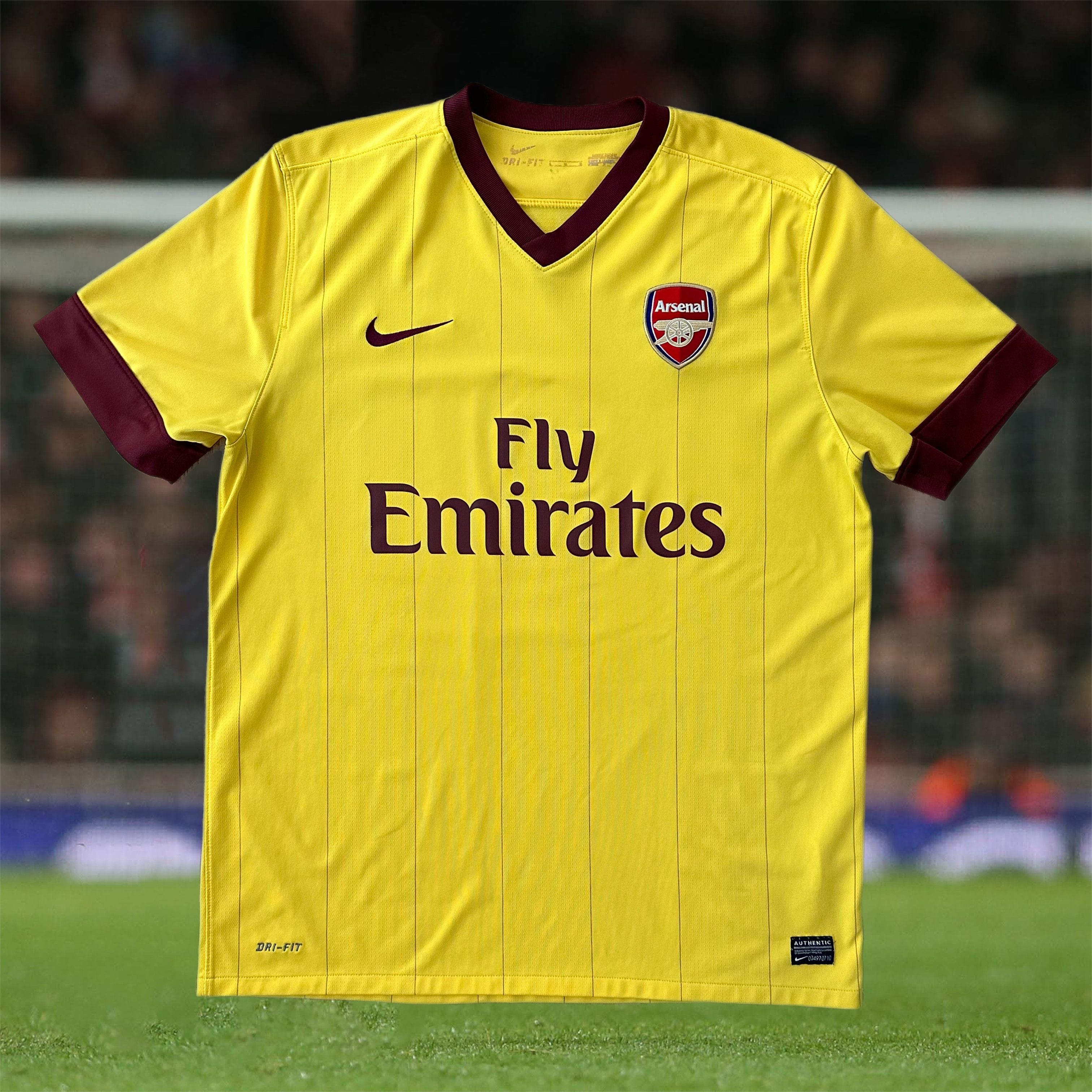 Nike Arsenal 2010/13 Authentic Away Soccer Jersey 386824-749 | Grailed