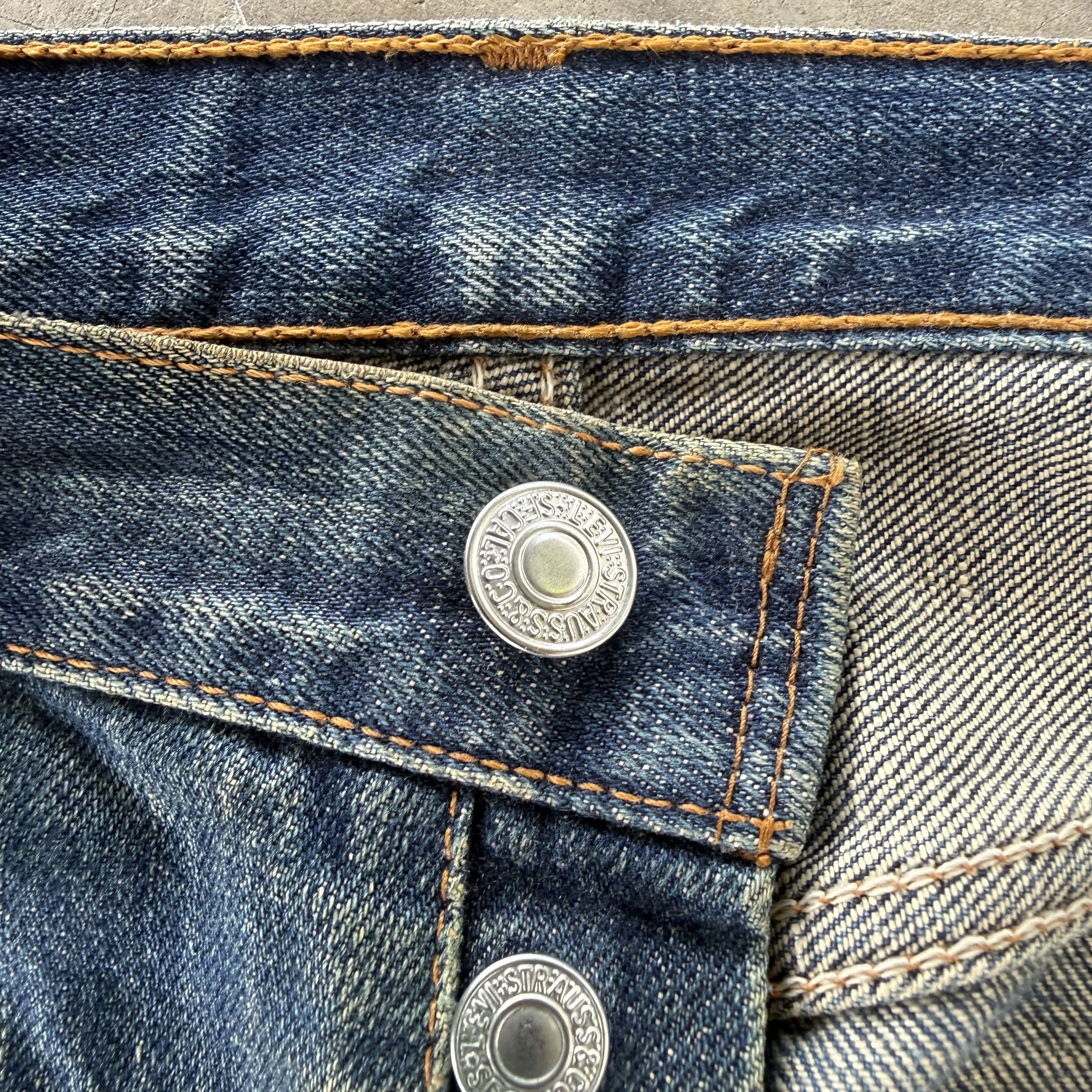 Levi's W30x29 Vintage Levi's 501 Rusty Denim Jean Size US 30 / EU 46 - 9 Thumbnail