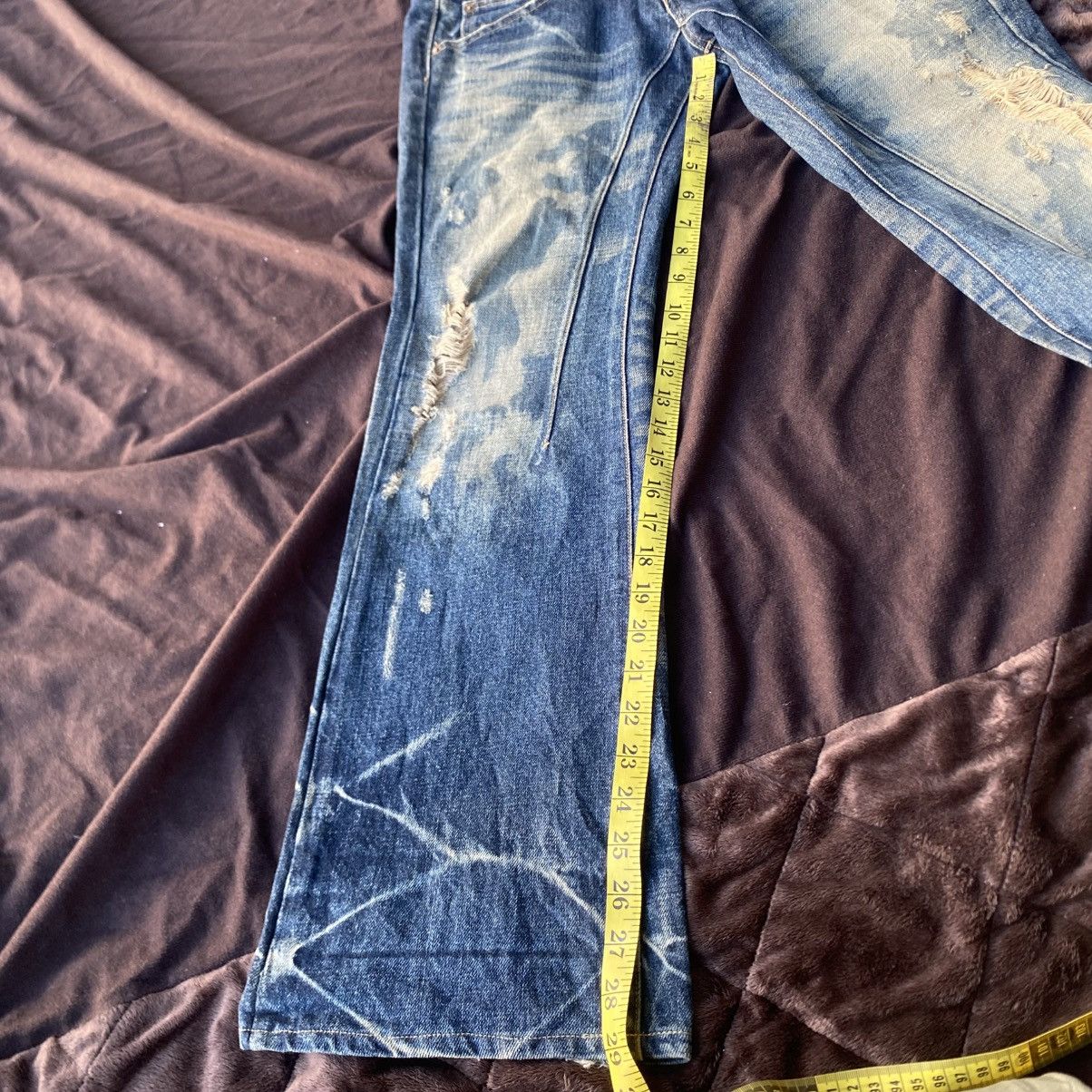 JACKROSE ‼️LAST DROP‼️Jackrose Low-rise Distressed Whisker Flared Denim Size US 31 - 25 Thumbnail