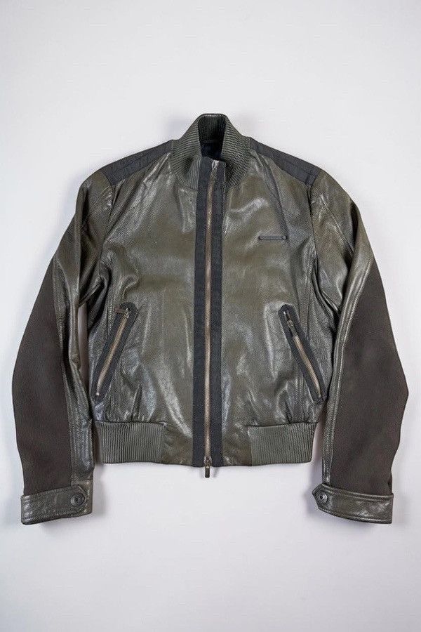 Emporio Armani Emporio Armani 2008 Moto Biker Jacket Size M / US 6-8 / IT 42-44 - 1 Thumbnail