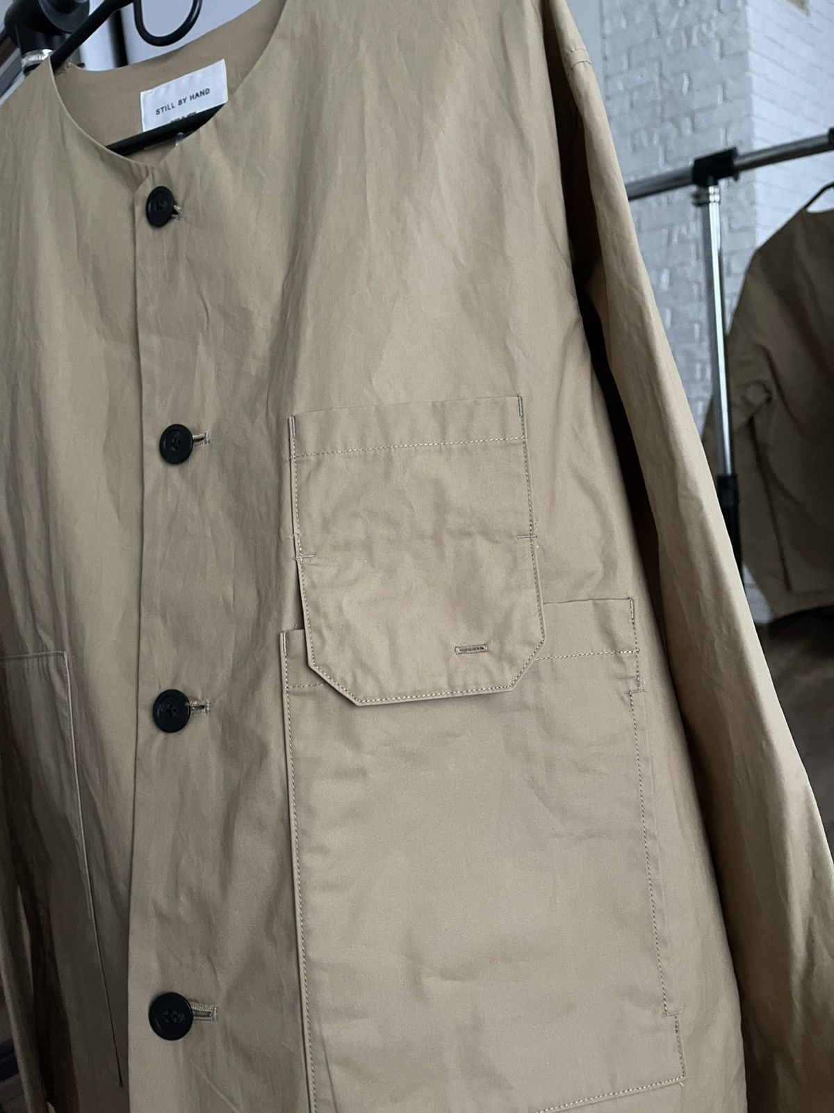 Japanese Brand Still By Hand Japan Light Shirt Overshirt Jacket Size US M / EU 48-50 / 2 - 6 Thumbnail