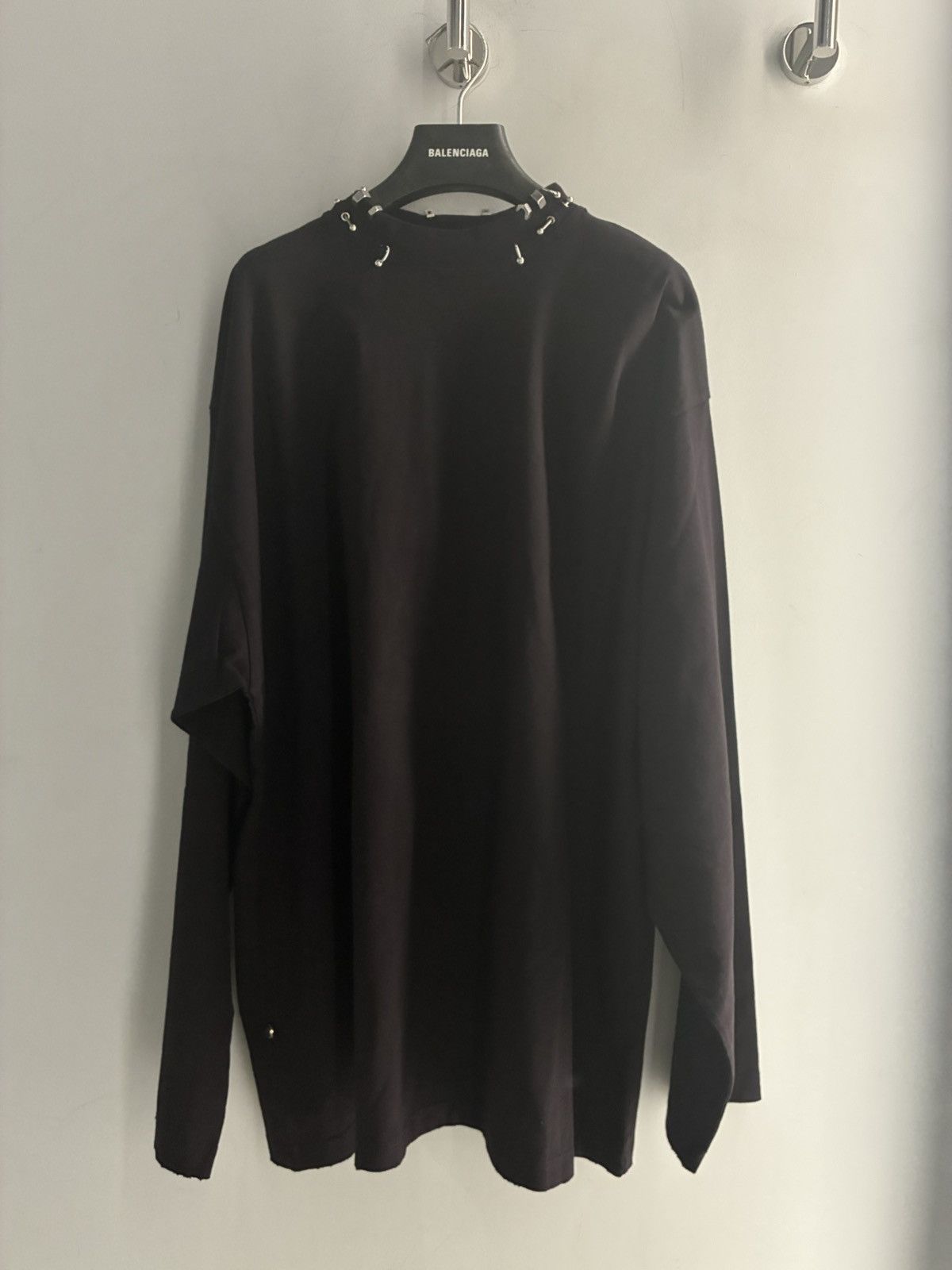 BALENCIAGA Piercing Longsleeve Shirt