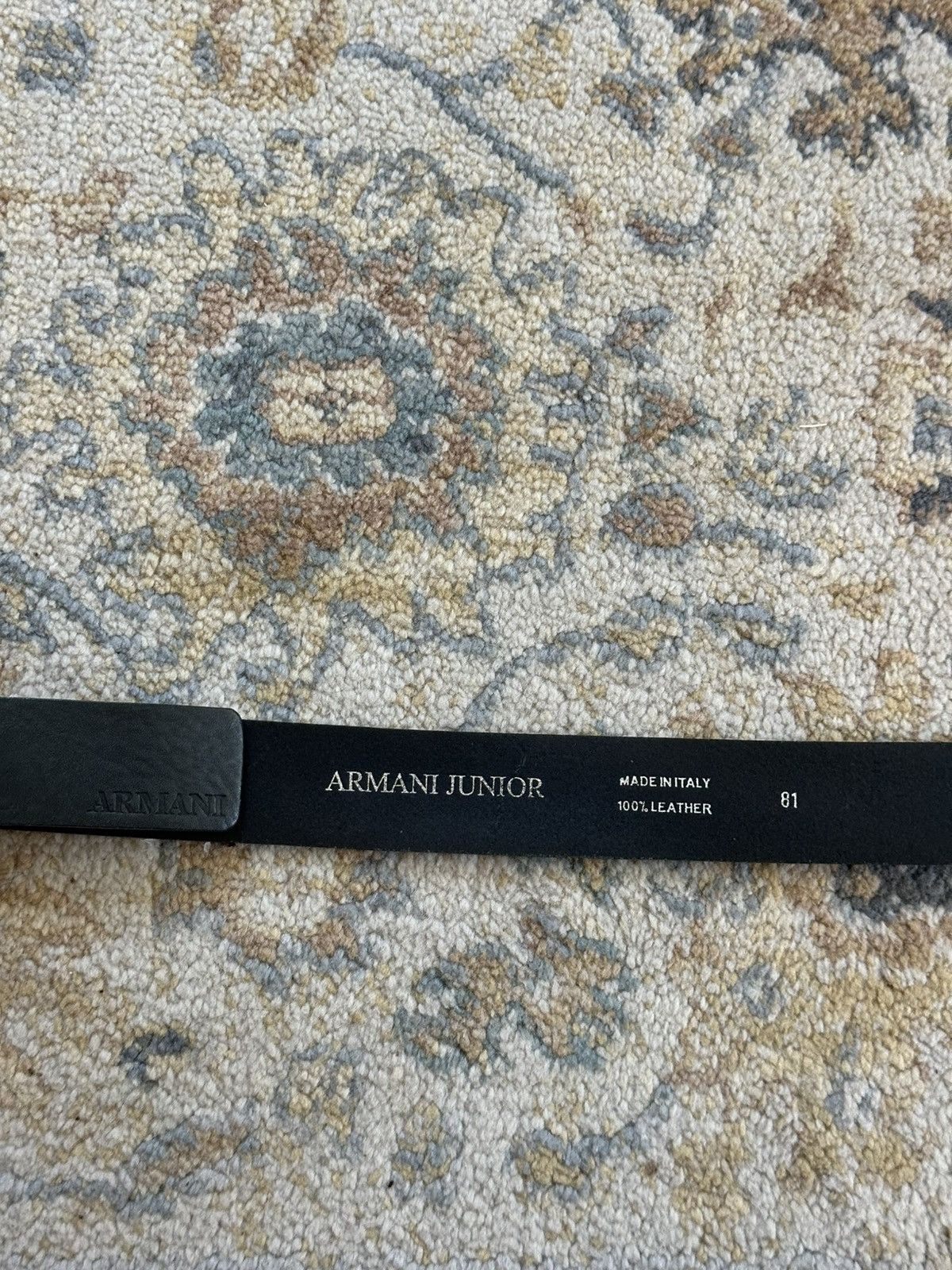 Armani × Emporio Armani × Giorgio Armani Armani junior kids Belt Size ONE SIZE - 3 Thumbnail