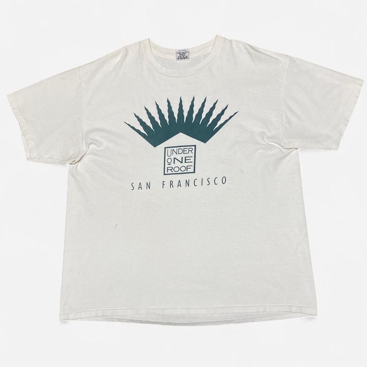 Other Vintage under one roof San Francisco AIDS community T-shirt Size US L / EU 52-54 / 3 - 1 Thumbnail