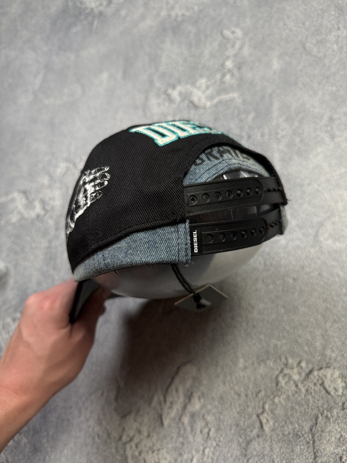 Diesel NEW!!! Diesel Double cap Crazy With Big logo Size ONE SIZE - 6 Thumbnail