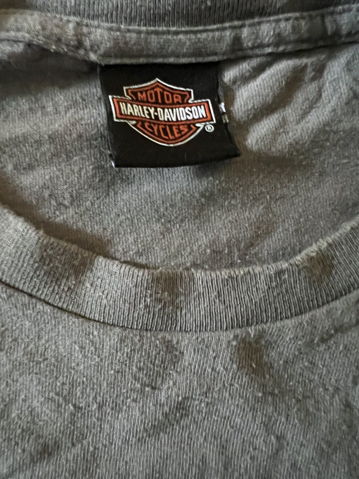 Harley Davidson Harley Davidson Dayton ohio long sleeve vintage distressed Size US L / EU 52-54 / 3 - 3 Thumbnail