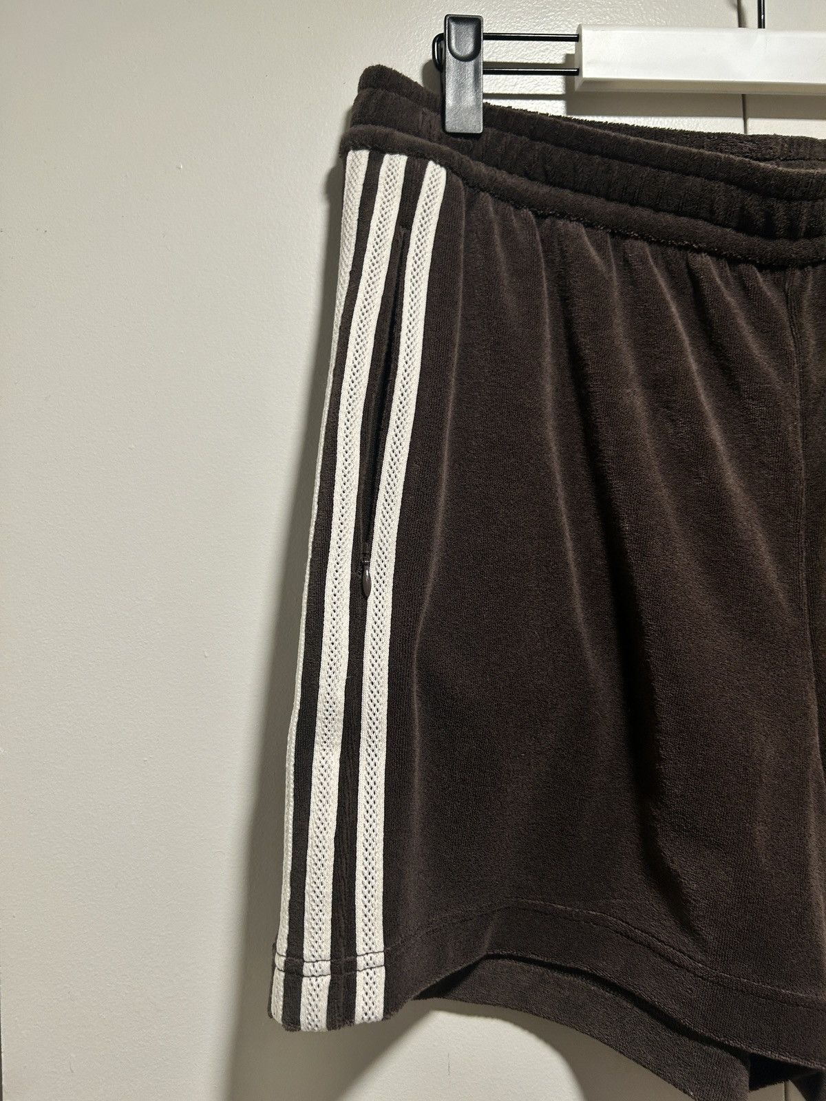 Adidas × Wales Bonner Adidas x sales Bonner terry side stripe shorts brown Size US 32 / EU 48 - 3 Thumbnail