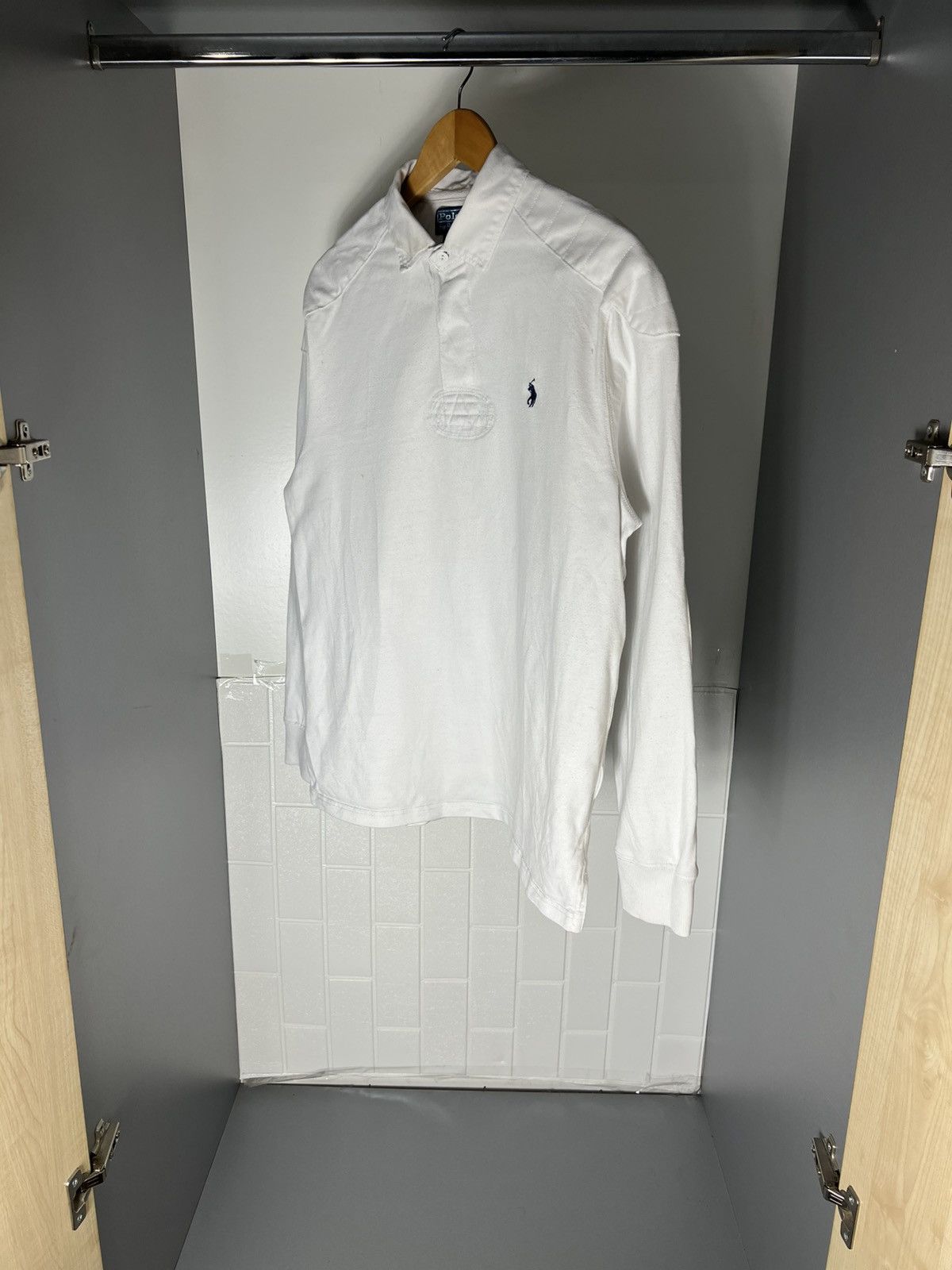 Polo Ralph Lauren VINTAGE POLO RALPH LAUREN RETRO RUGBY CLASSIC CASUAL Y2K 90s Size US L / EU 52-54 / 3 - 13 Thumbnail