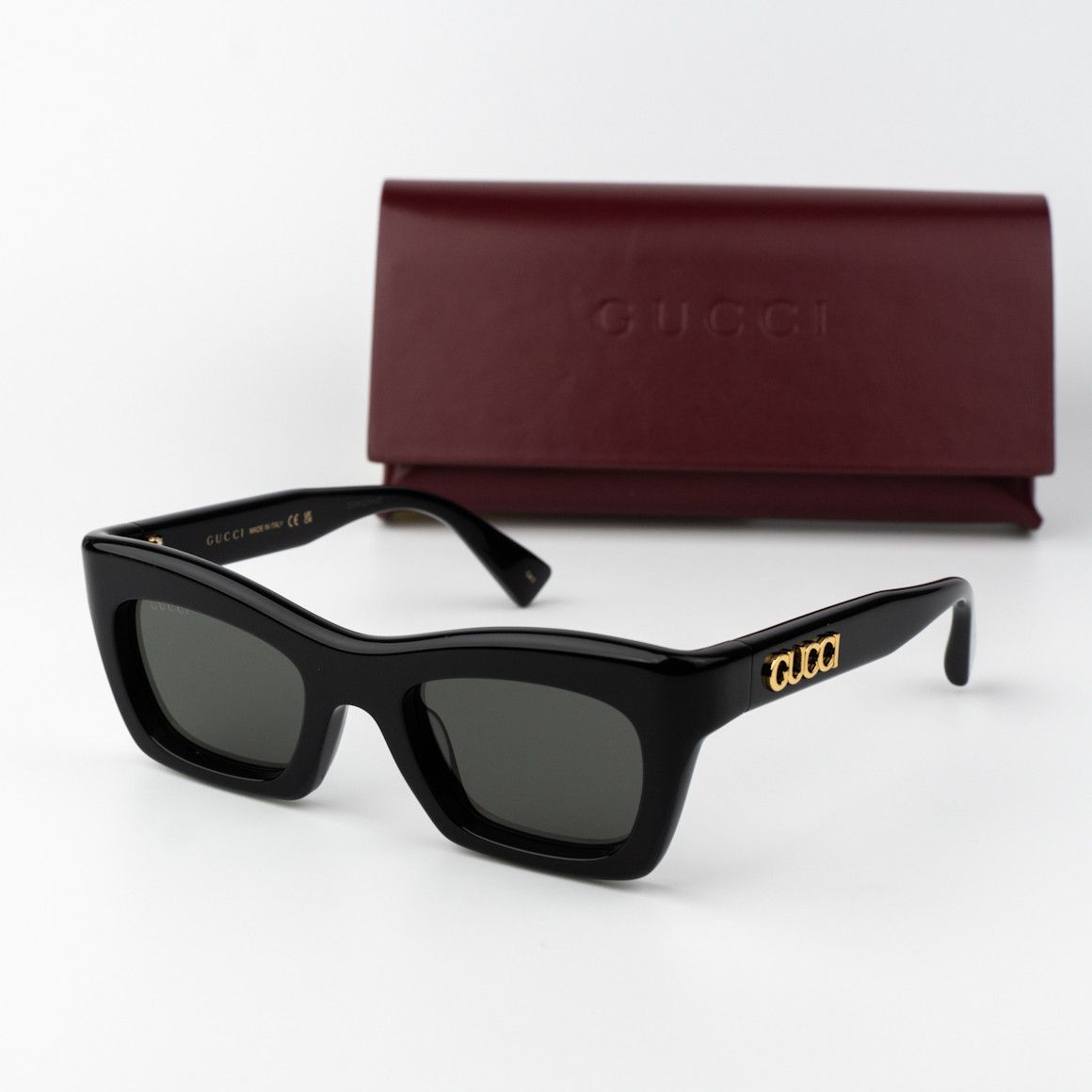 Gucci Gucci Women Sunglasses Cat Eye GG1773S 001 BRAND NEW Size ONE SIZE - 1 Thumbnail