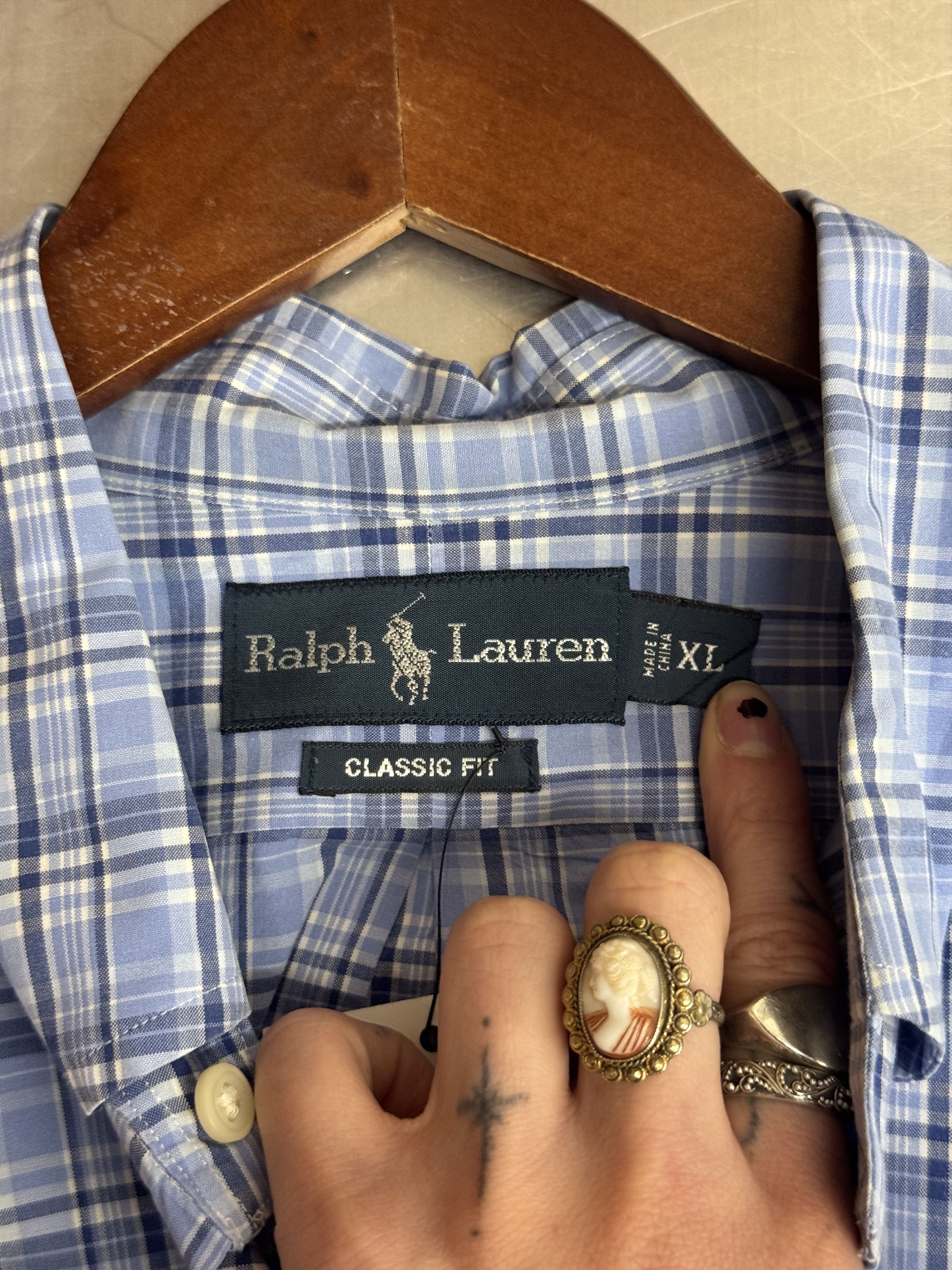 Ralph Lauren Vintage RL Button Up Size US XL / EU 56 / 4 - 3 Thumbnail