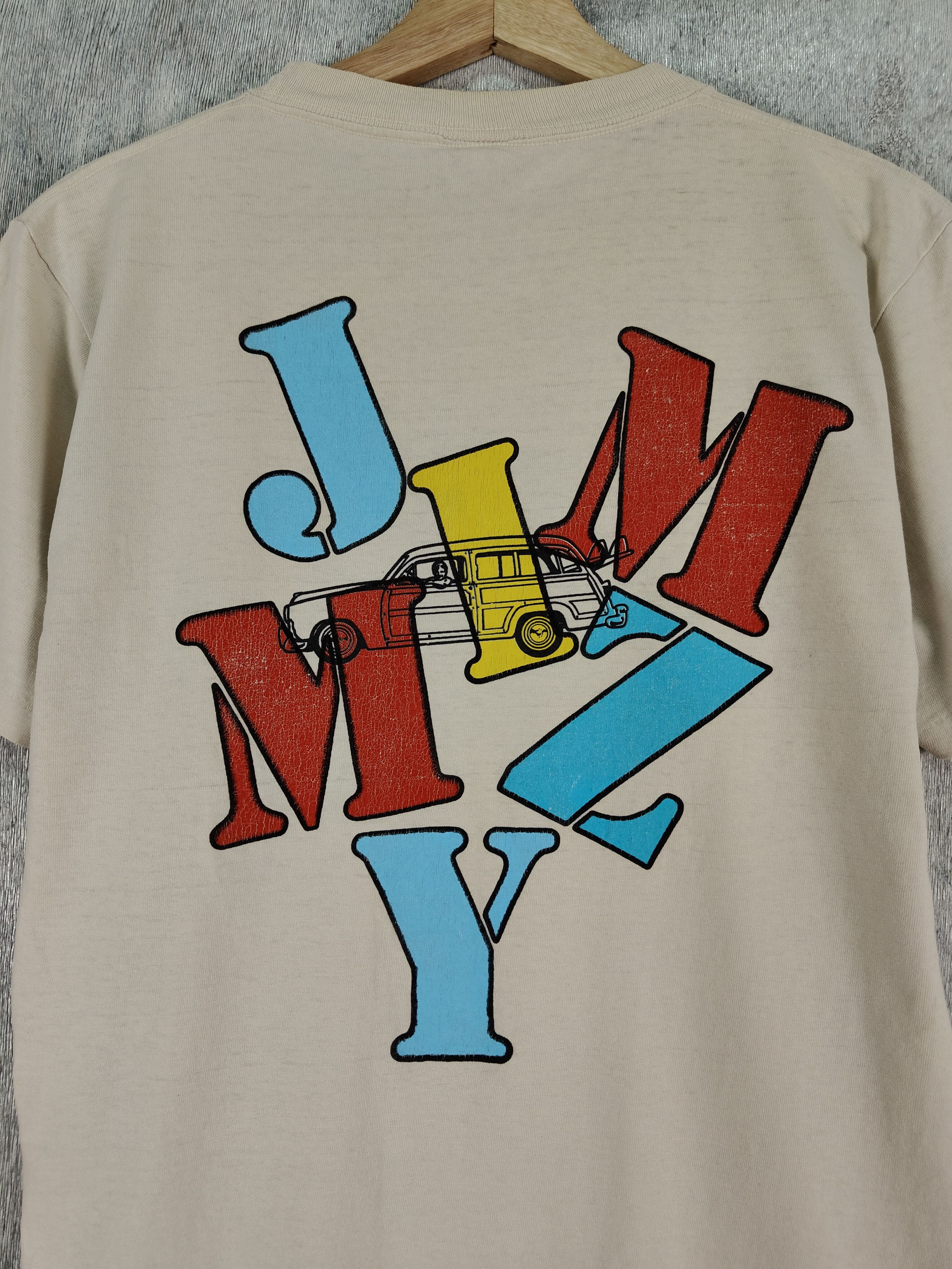 Band Tees Vintage 80s Jimmy Z Shirt Size US S / EU 44-46 / 1 - 2 Thumbnail