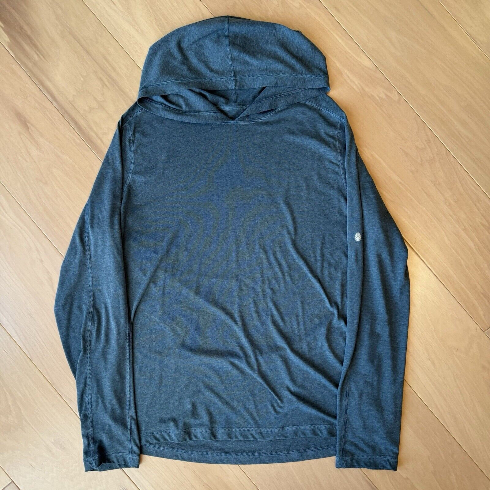Stio Stio Lightweight Hoodie L Blue Hooded Pullover Athleisure Size US L / EU 52-54 / 3 - 2 Thumbnail