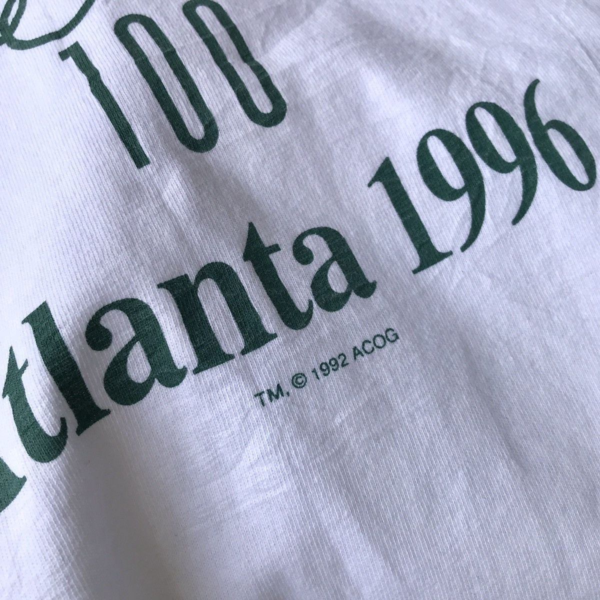Hanes × USA Olympics × Vintage Olympic Atlanta 1996 Vintage NOS Hanes 92 Logo Tee Size US M / EU 48-50 / 2 - 5 Thumbnail