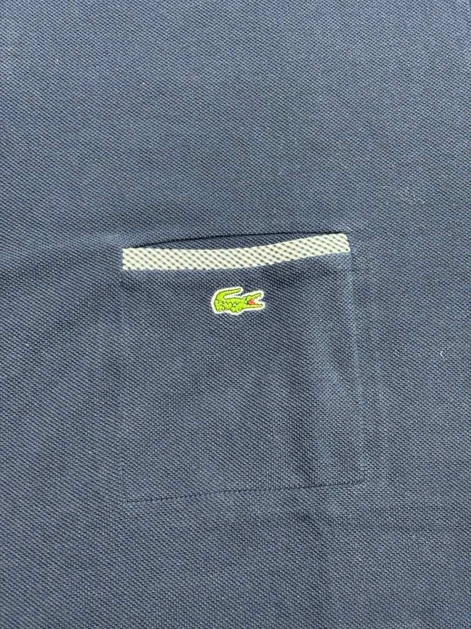 Lacoste Vintage Lacoste Navy Polo Size 7 XL • Devanlay Tag • Pocket Size US XL / EU 56 / 4 - 7 Thumbnail