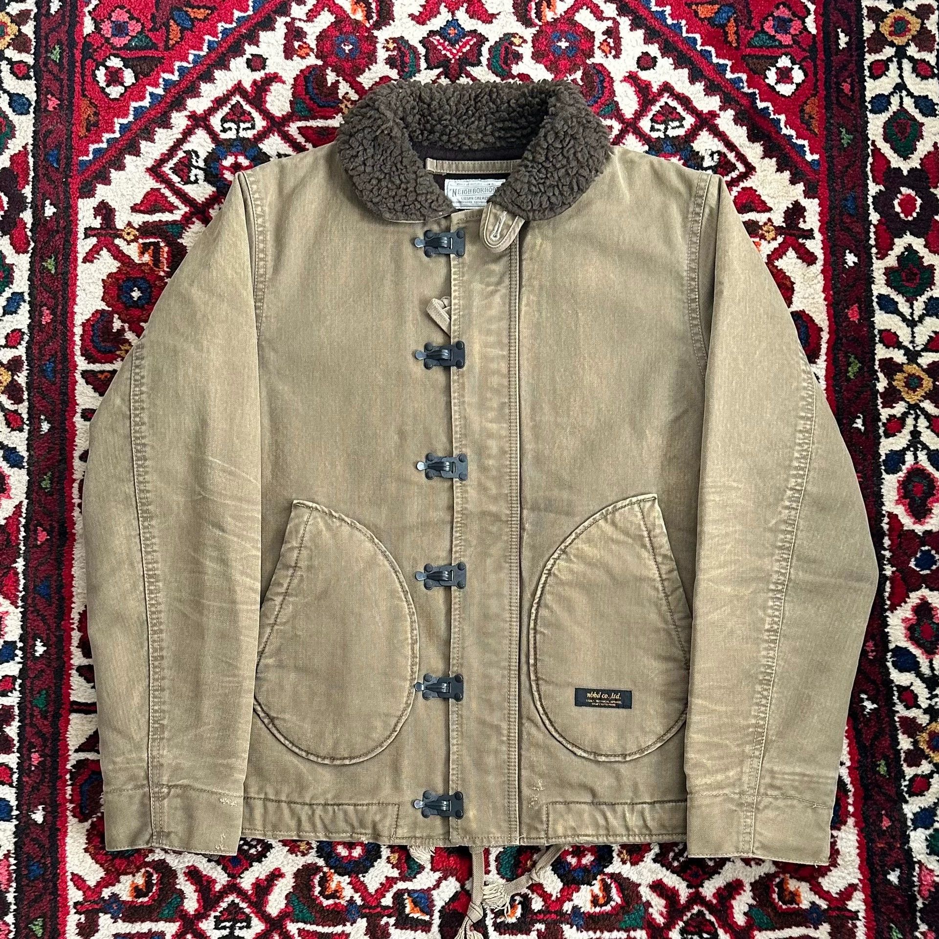Neighborhood 13aw N1 Deck Jacket M
