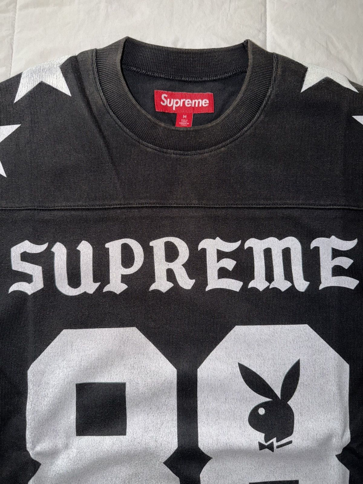 Playboy × Supreme Supreme playboy L/S football top black (medium) Size US M / EU 48-50 / 2 - 13 Thumbnail