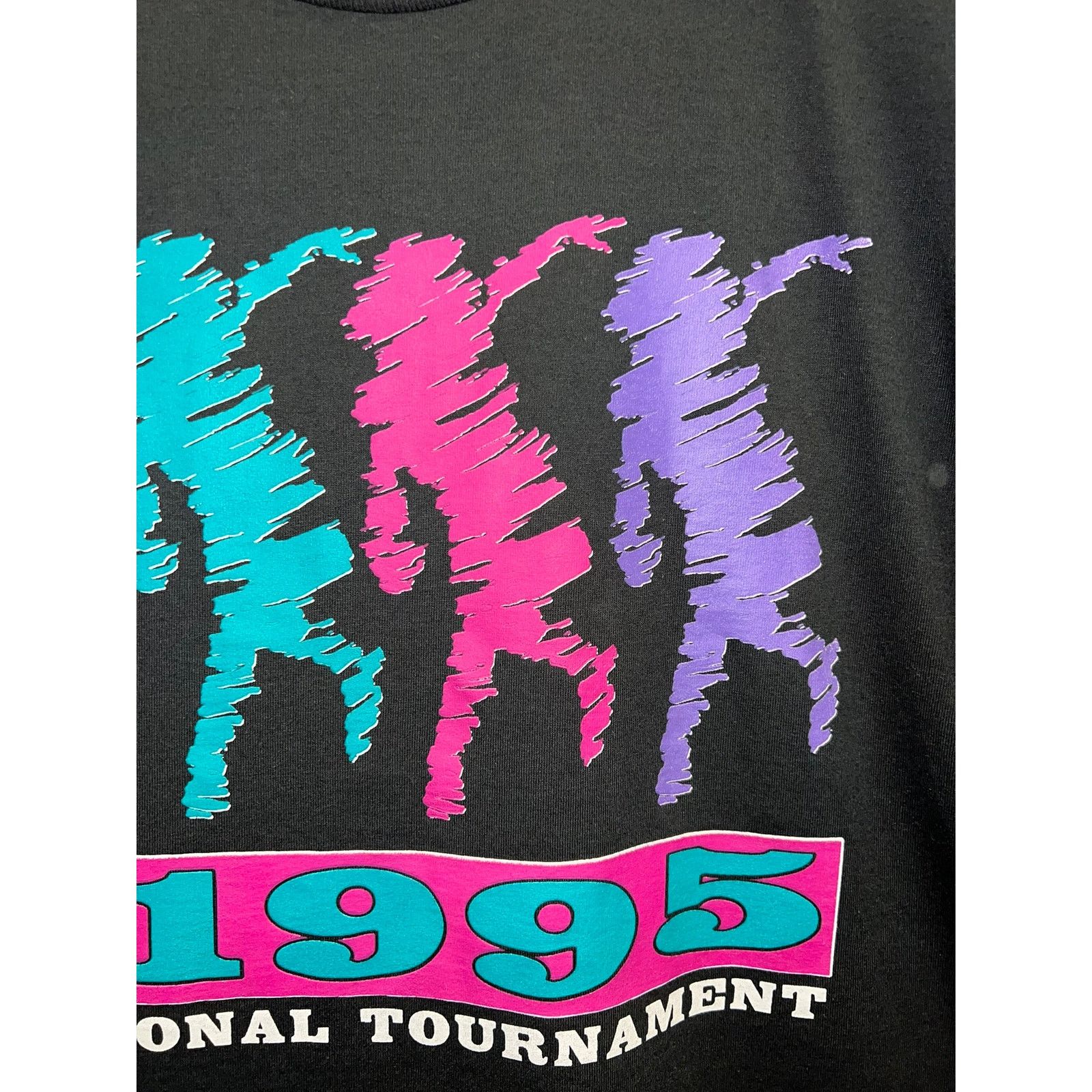 Fruit Of The Loom Vintage Bowling Graphic Shirt Womens Congress Bowl 90s XL Size US XL / EU 56 / 4 - 4 Thumbnail