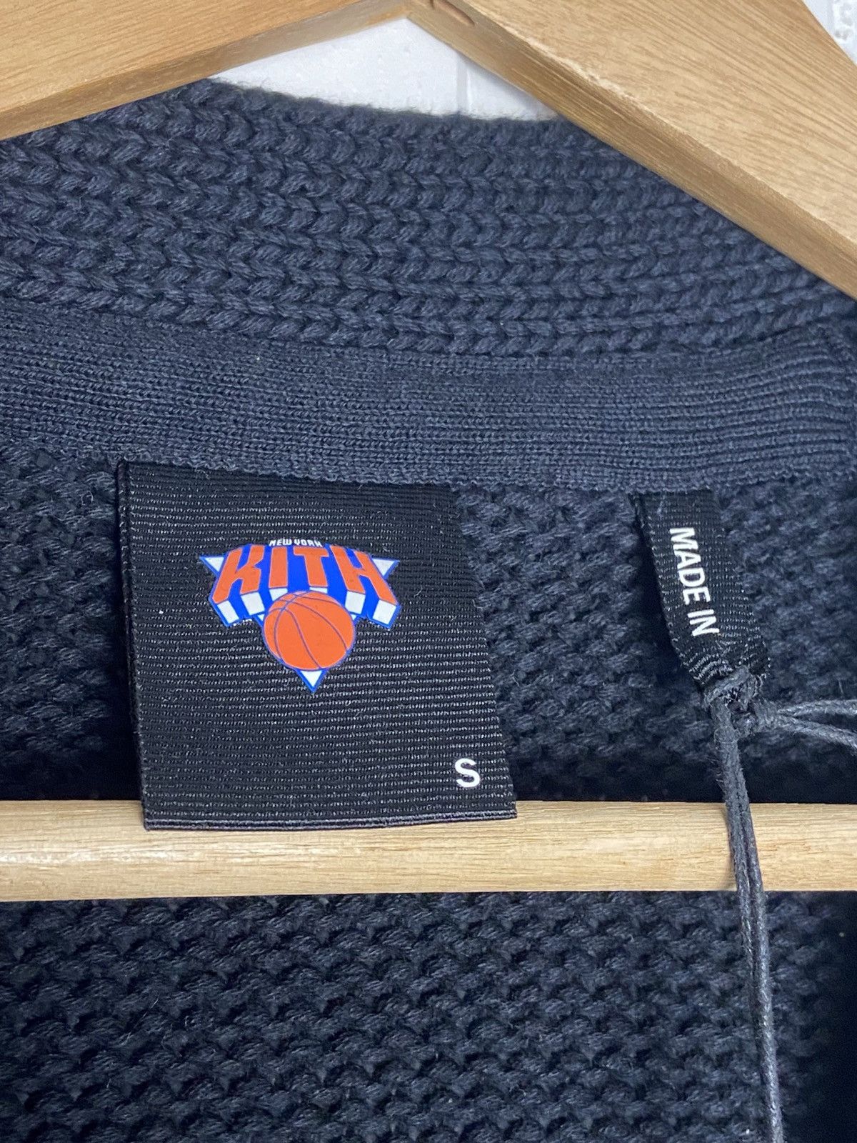 Kith New Kith X Knicks Combo Cardigan Black size S Size US S / EU 44-46 / 1 - 8 Thumbnail