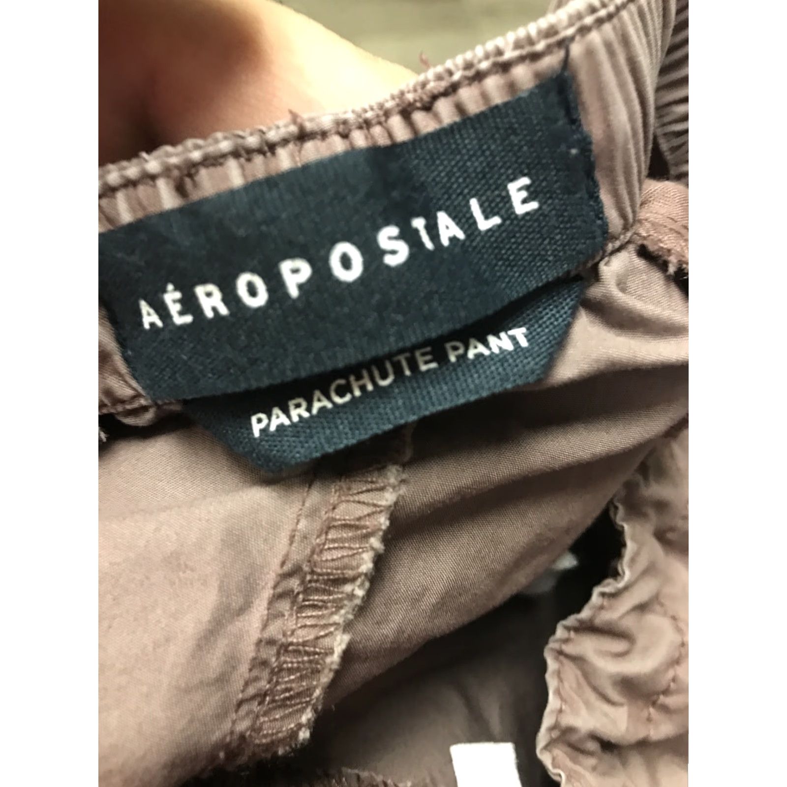 Aeropostale Aeropostale Pants Women's XS Parachute Pant Wide-Leg Jogger Light Purple Pattern Solid Casual Size 26" / US 2 / IT 38 - 3 Thumbnail