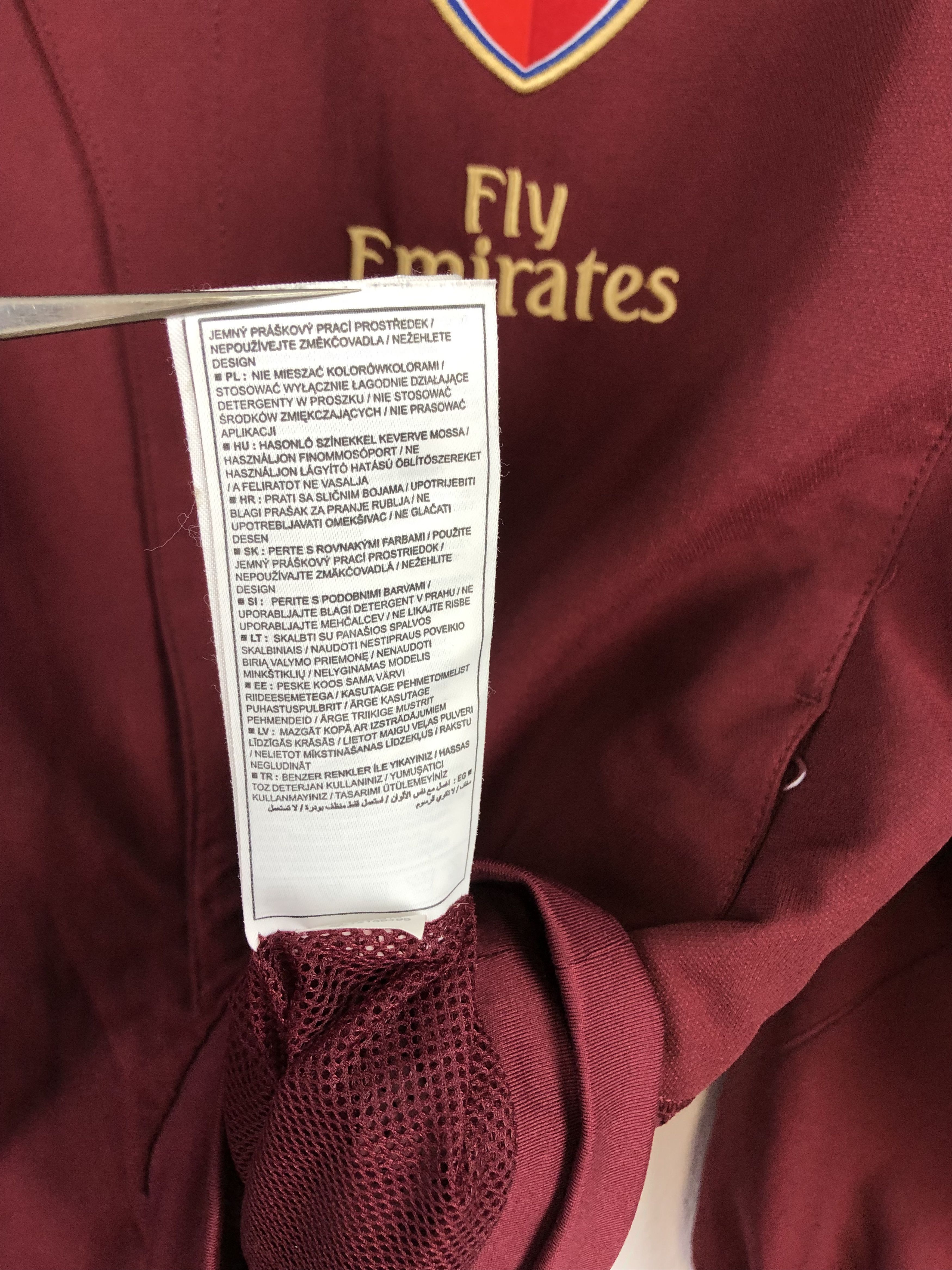 Nike Arsenal Longon Football Jacket Highbury Soccer Track Top Size US S / EU 44-46 / 1 - 15 Thumbnail