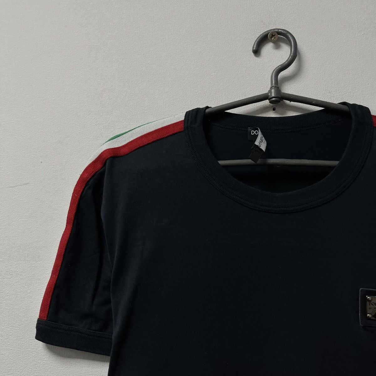 Dolce & Gabbana Vintage Dolce Gabbana Metal Logo T Shirt Size US M / EU 48-50 / 2 - 3 Thumbnail