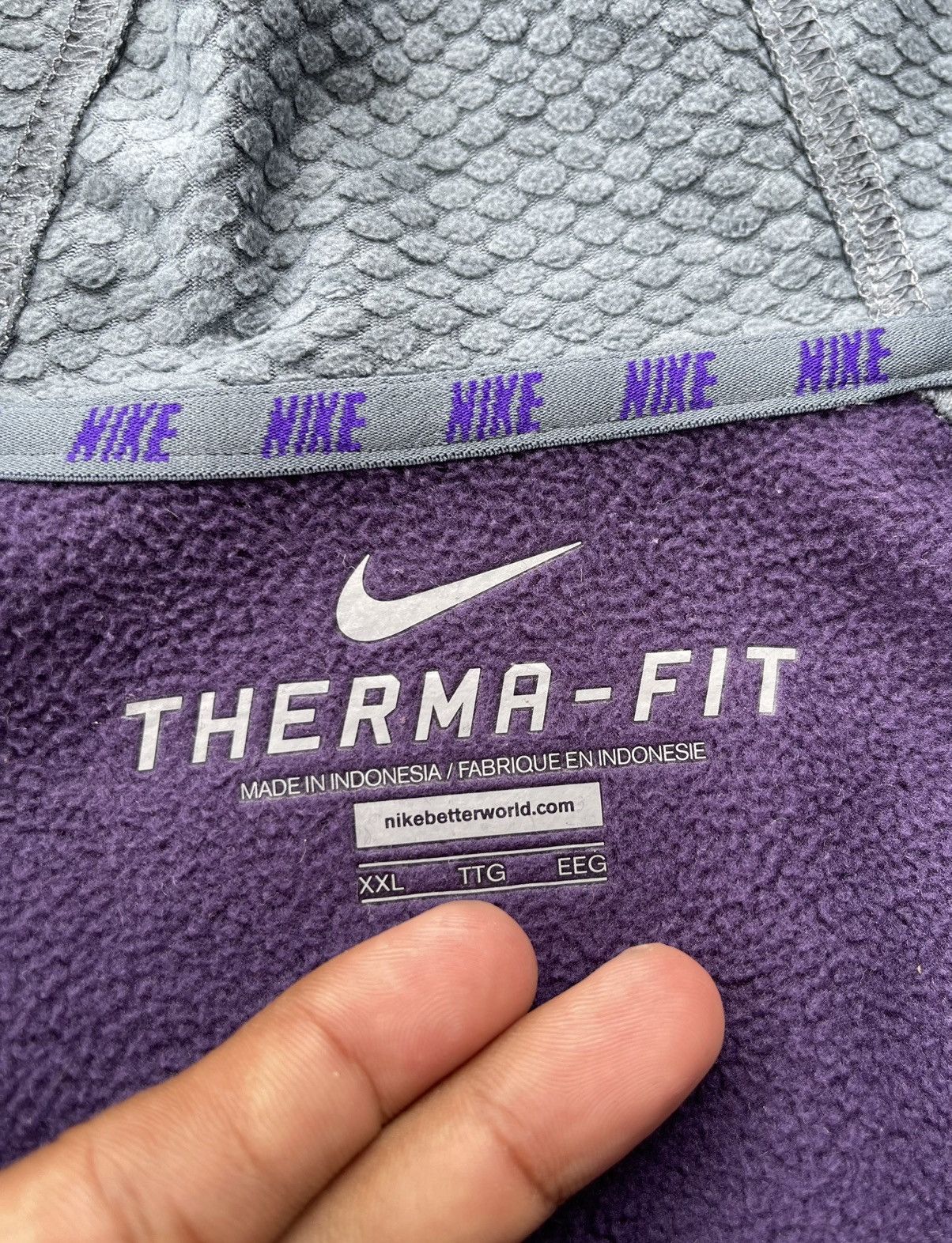 Drake × Nike 🔥 NIKE MEN'S THERMA-FIT SWOOSH LOGO HOOD SWEATER JACKET Size US XXL / EU 58 / 5 - 7 Thumbnail