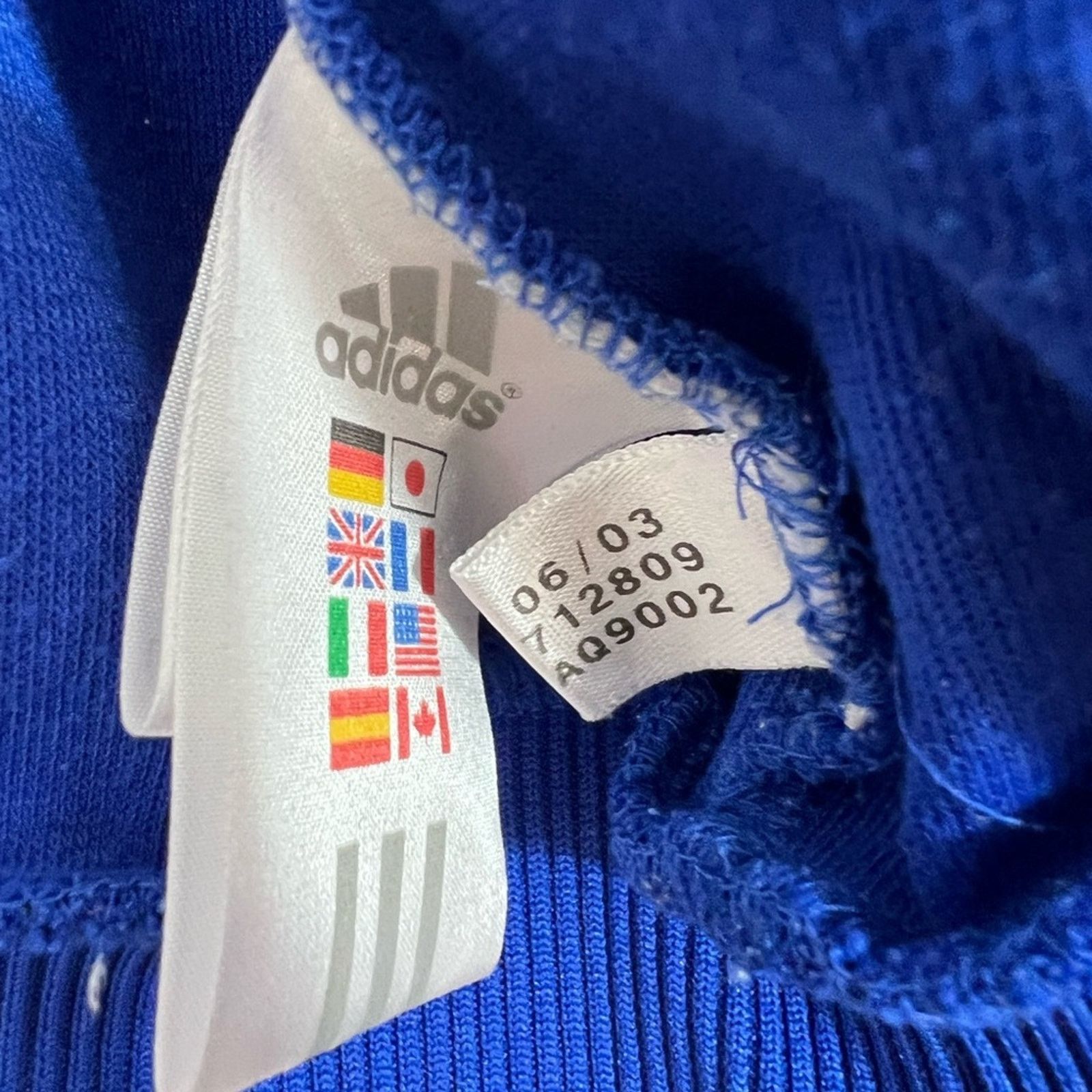 Adidas Vintage Adidas Track Jacket 90s 3 Stripes Tre Foil Full Zip Size US L / EU 52-54 / 3 - 8 Thumbnail