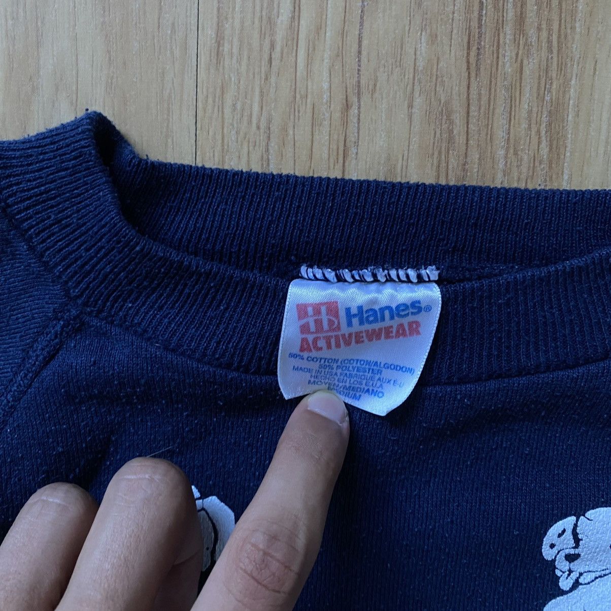 Hanes Vintage 90s made in usa 101 Dalmatians crewneck Size US M / EU 48-50 / 2 - 2 Thumbnail