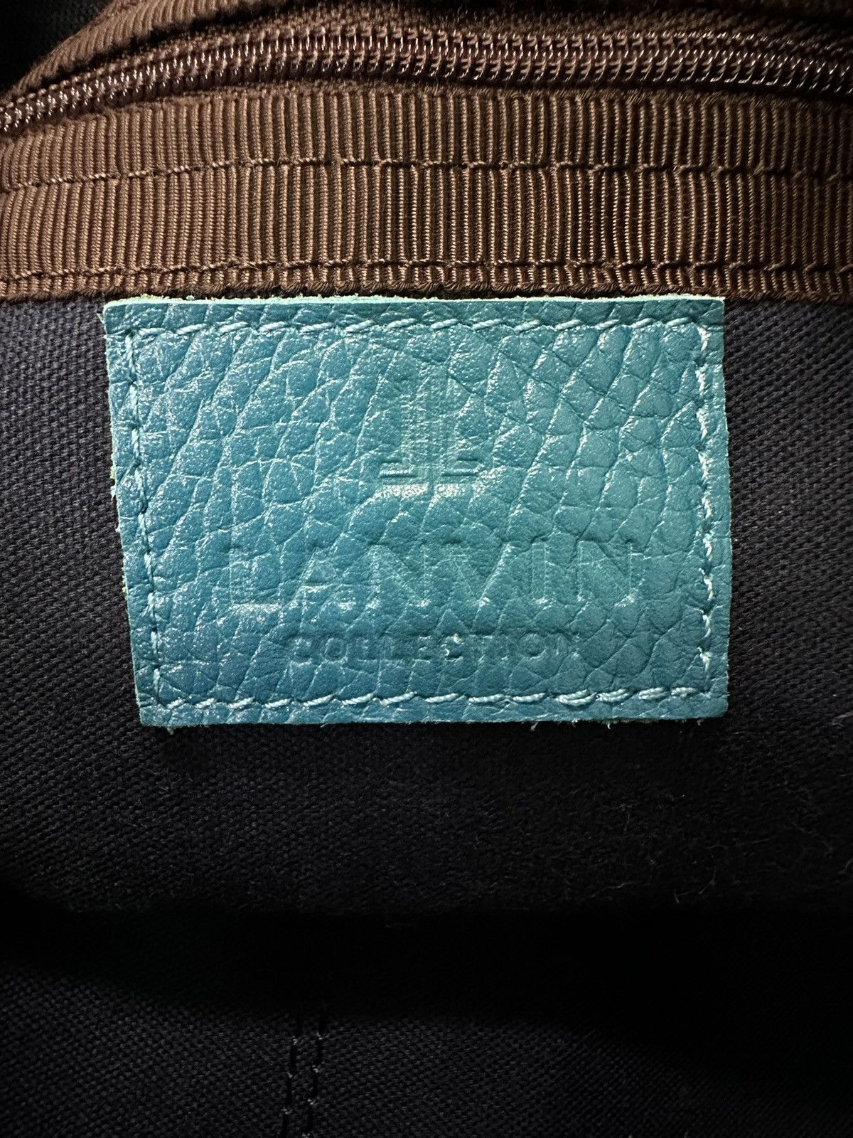 Lanvin AUTHENTIC LANVIN LEATHER CROSSBODY BAG Size ONE SIZE - 7 Thumbnail