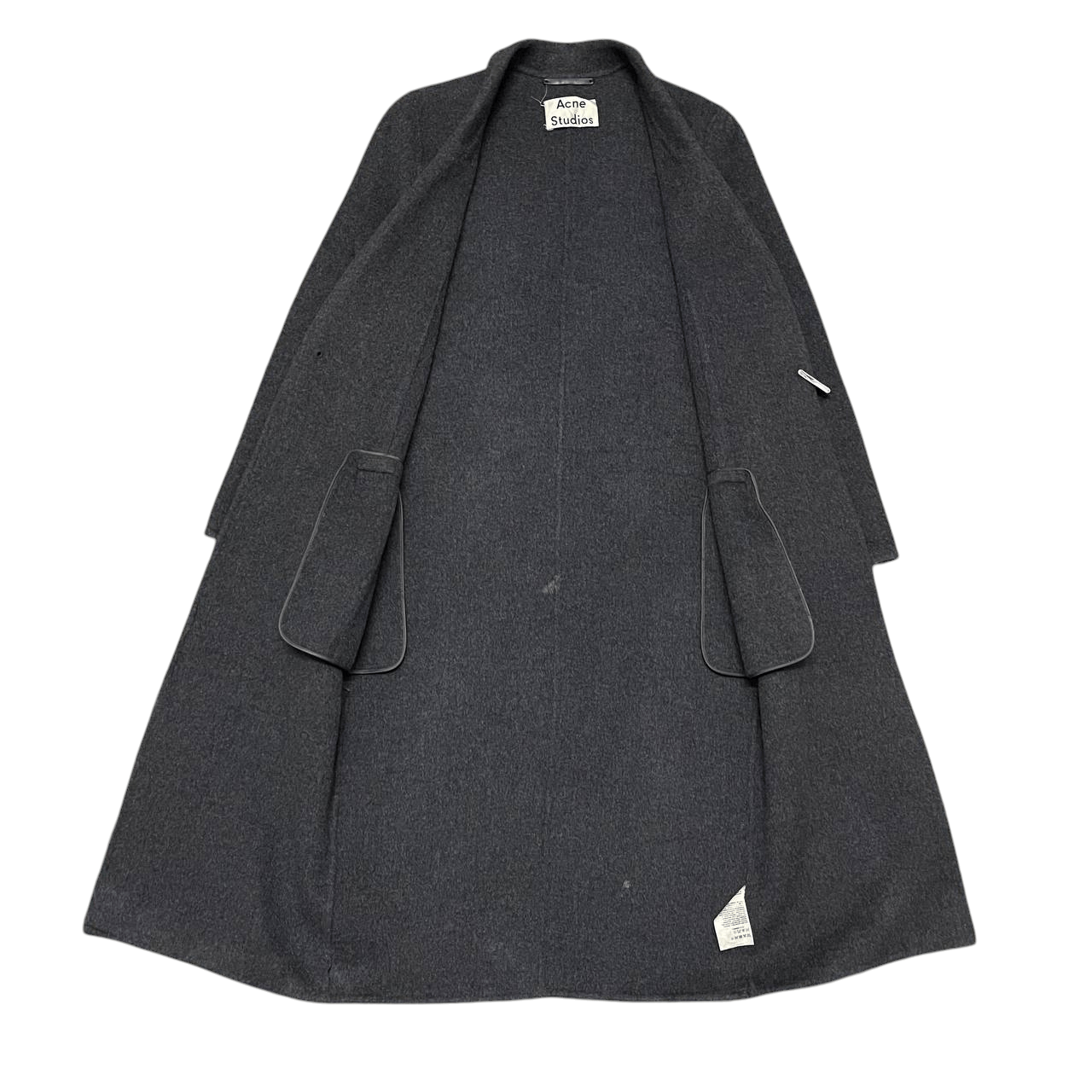 Acne Studios AW15 Acne Studios Foin Double Wool Long Coat Size US S / EU 44-46 / 1 - 7 Thumbnail