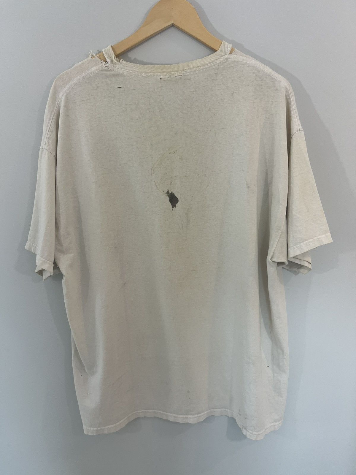 Vintage USA Thrashed Faded Eagle Graphic Tee Size US XL / EU 56 / 4 - 4 Thumbnail