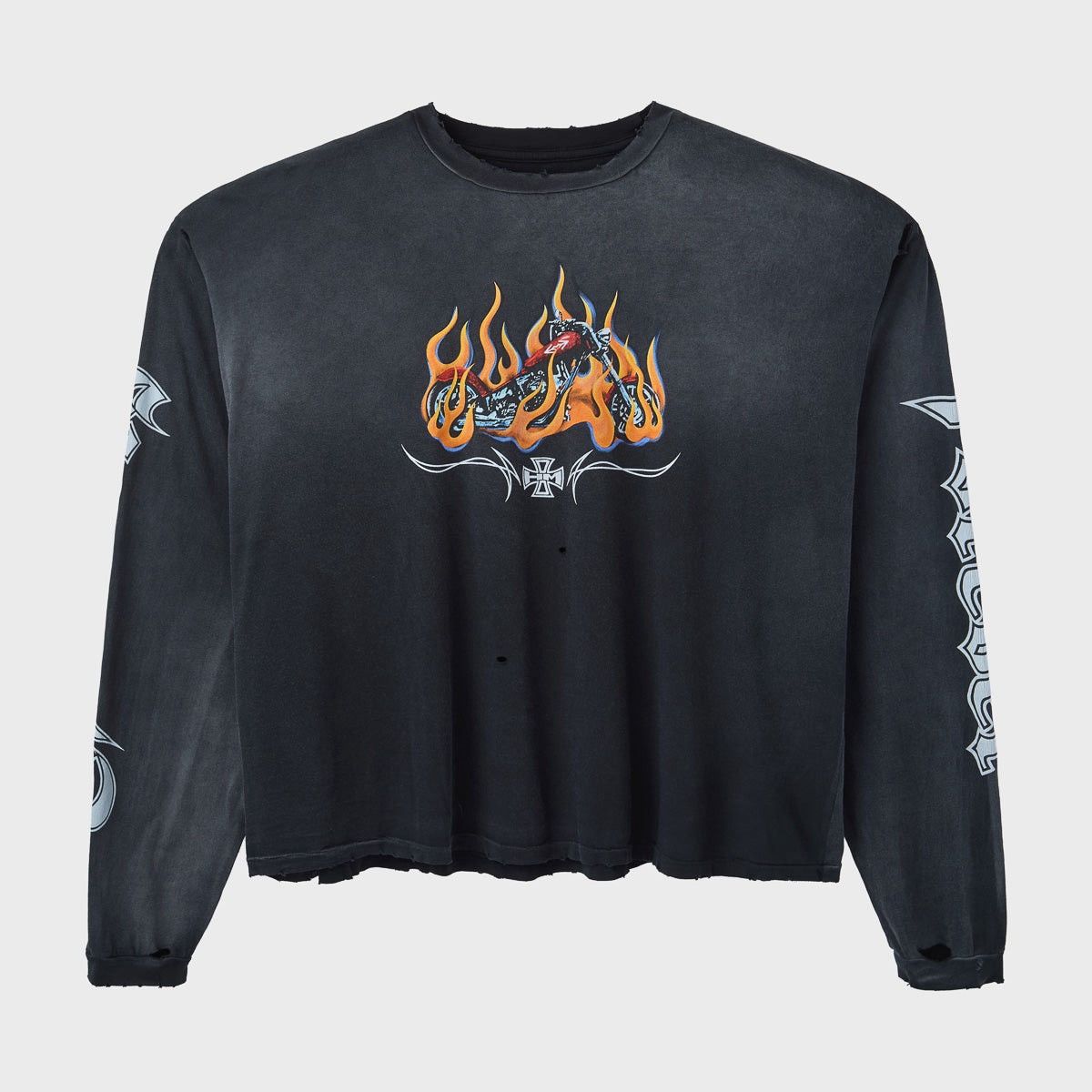 HMDD HMDD Biker Longsleeve Tee Size US XL / EU 56 / 4 - 1 Thumbnail