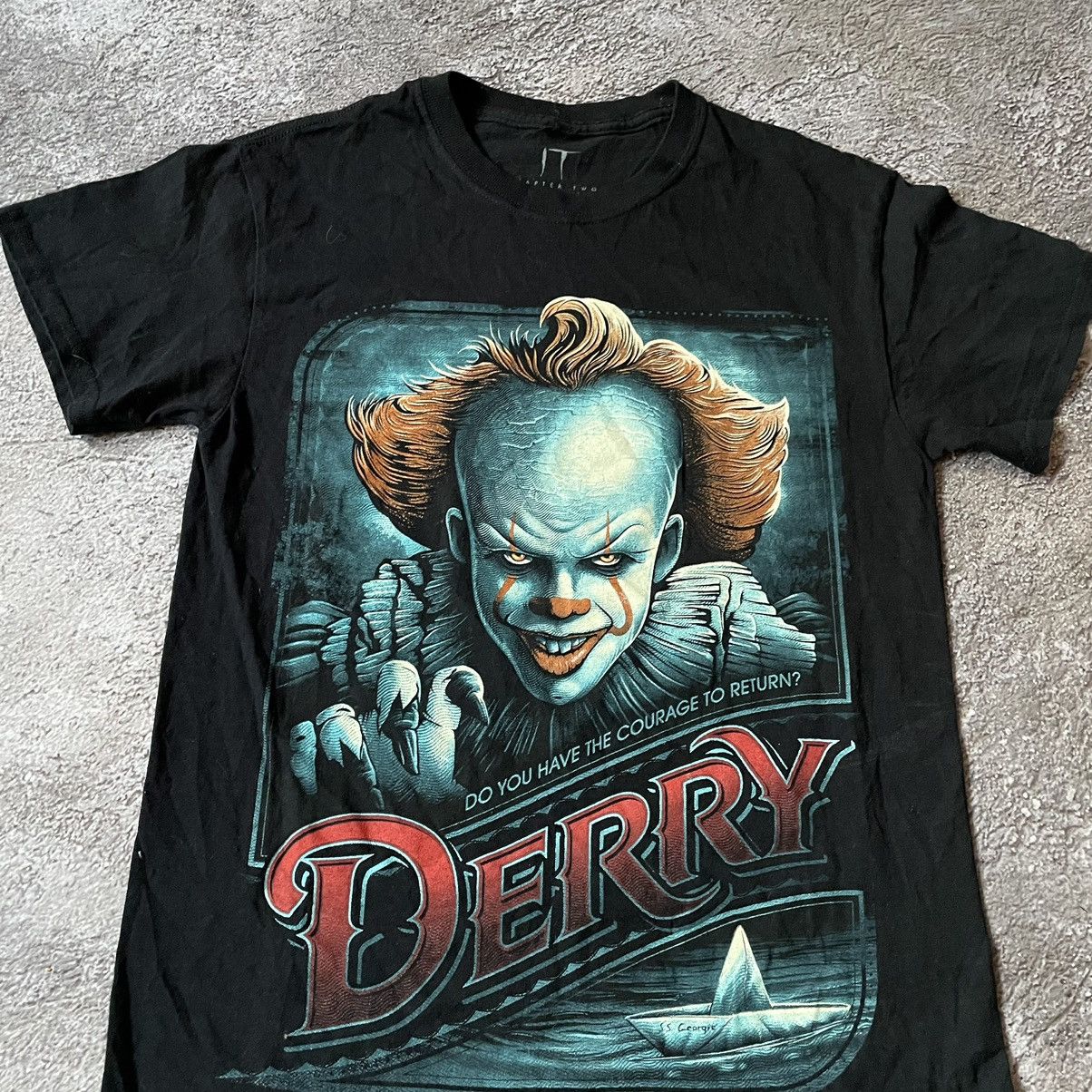 Vintage Vintage Y2K Horror Graphic Tee Clown Dark Streetwear Faded S Size US S / EU 44-46 / 1 - 4 Thumbnail