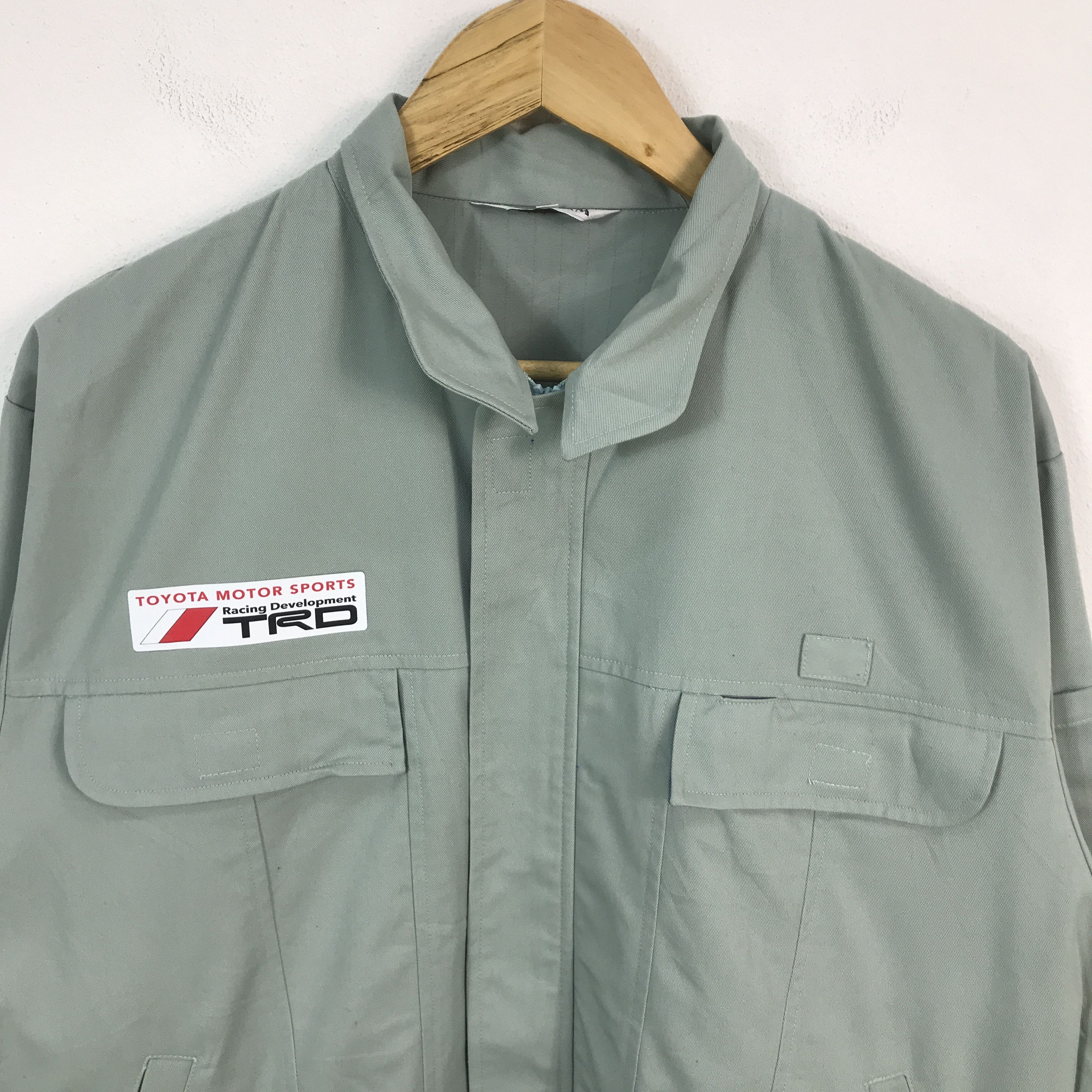 Japanese Brand toyota motor sports racing development trd custom jacket Size US L / EU 52-54 / 3 - 3 Thumbnail