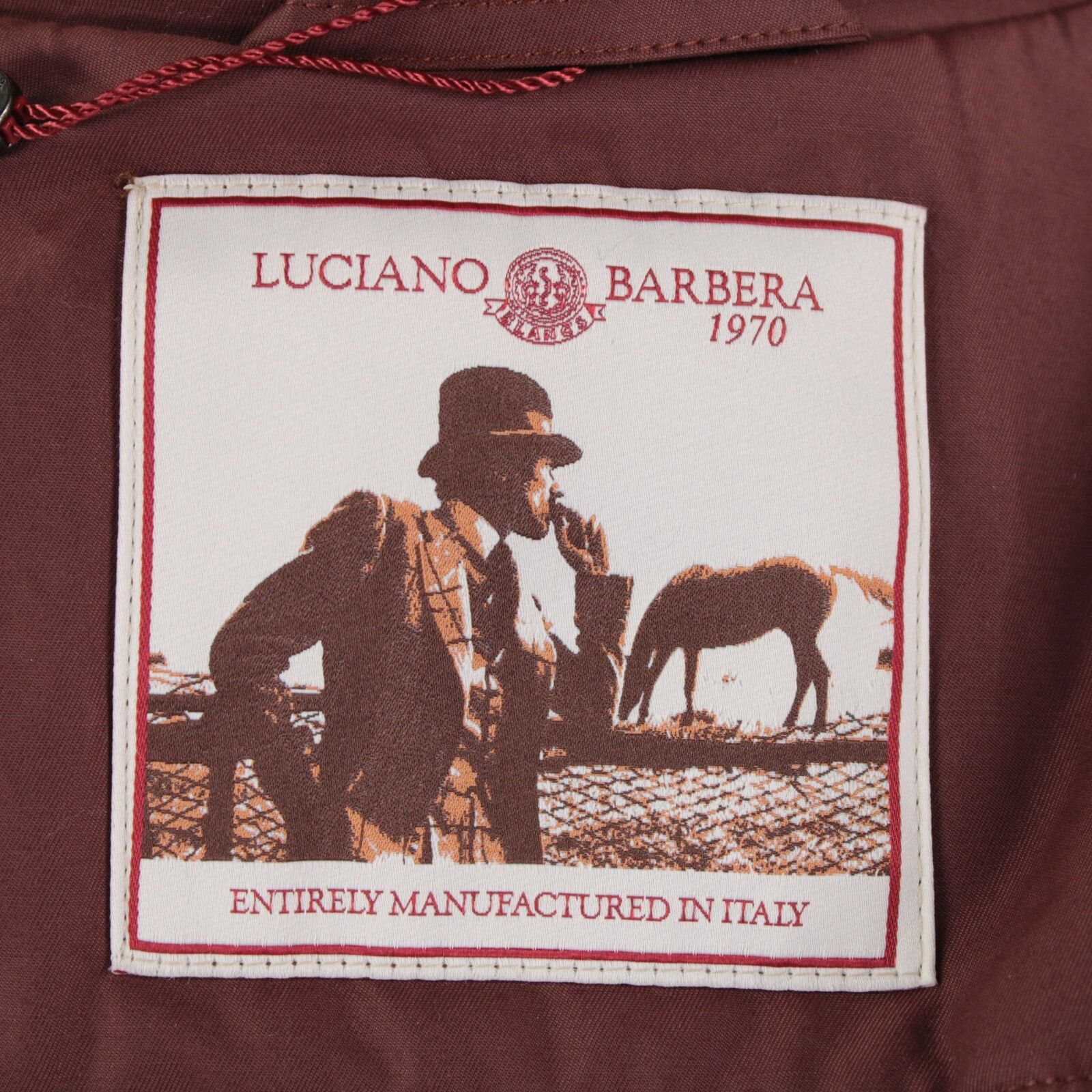 Luciano Barbera Luciano Barbera Overshirt Size M US In Red Cotton Blend Size US M / EU 48-50 / 2 - 9 Thumbnail