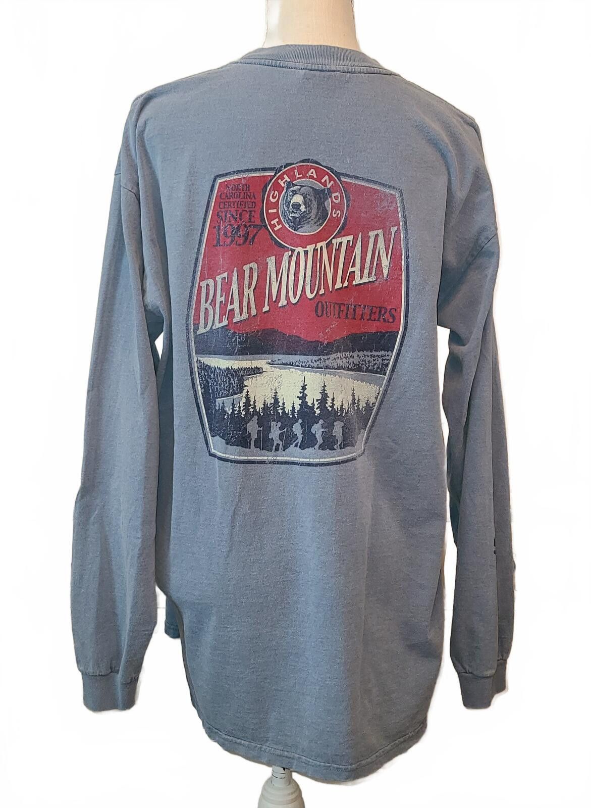 Other Bear Mountain Outfitters Long Sleeve Graphic T-Shirt Size US L / EU 52-54 / 3 - 2 Thumbnail