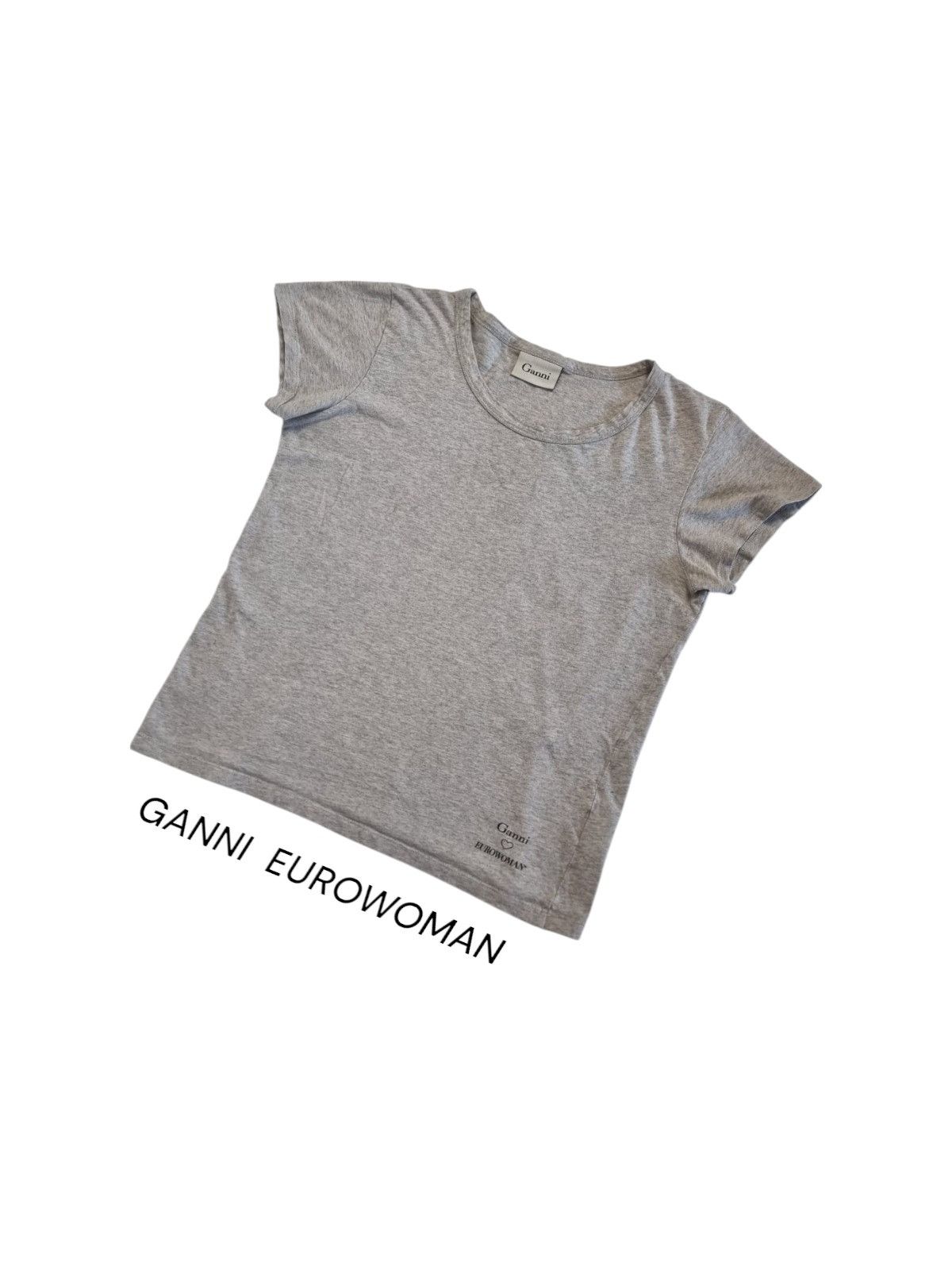 Ganni Ganni loves Eurowoman short t-shirt one size Size S / US 4 / IT 40 - 1 Thumbnail