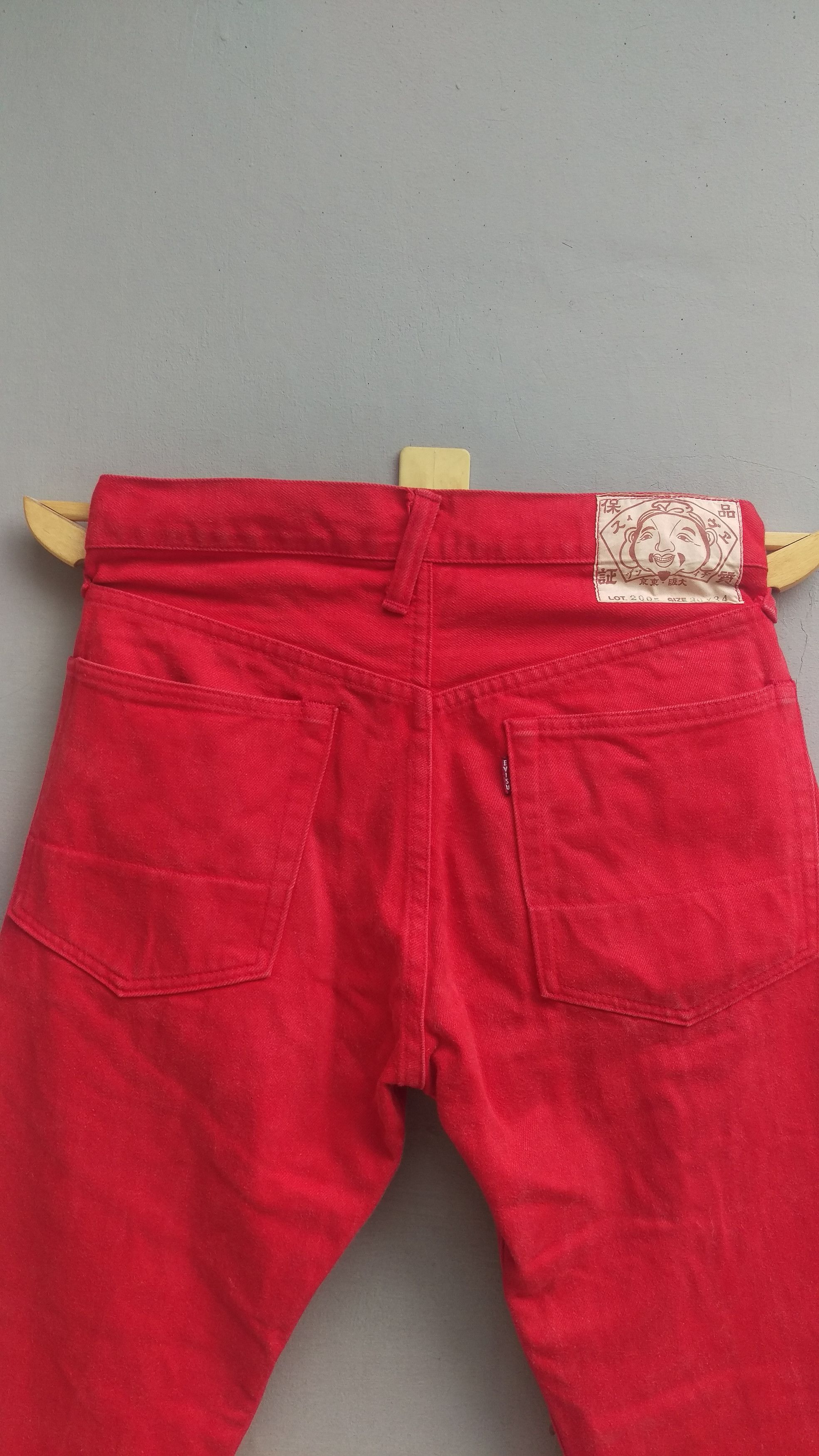 Evisu Evisu yamane red denim 2005 Size US 30 / EU 46 - 2 Thumbnail